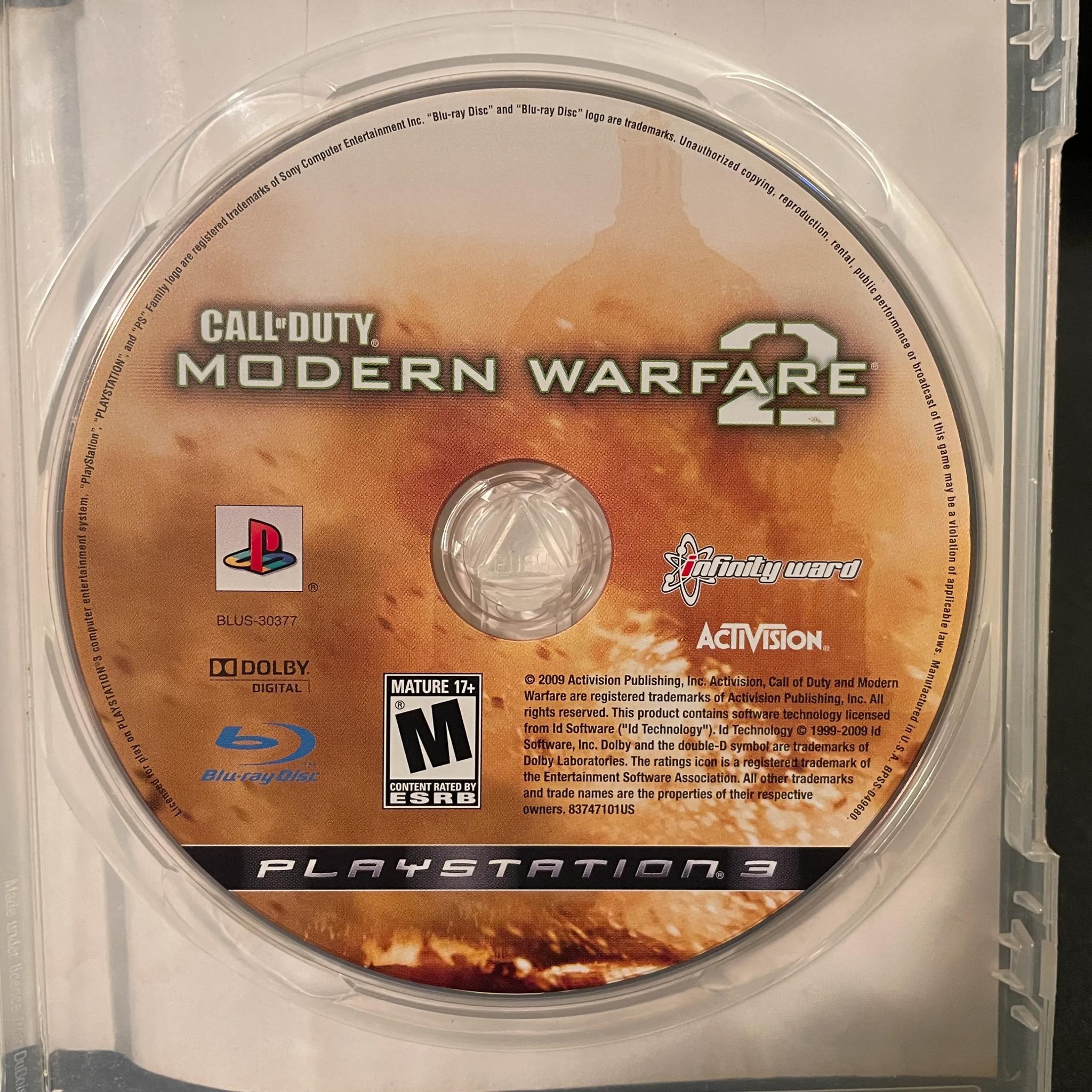 Call of Duty Modern Warfare 2 Ps3