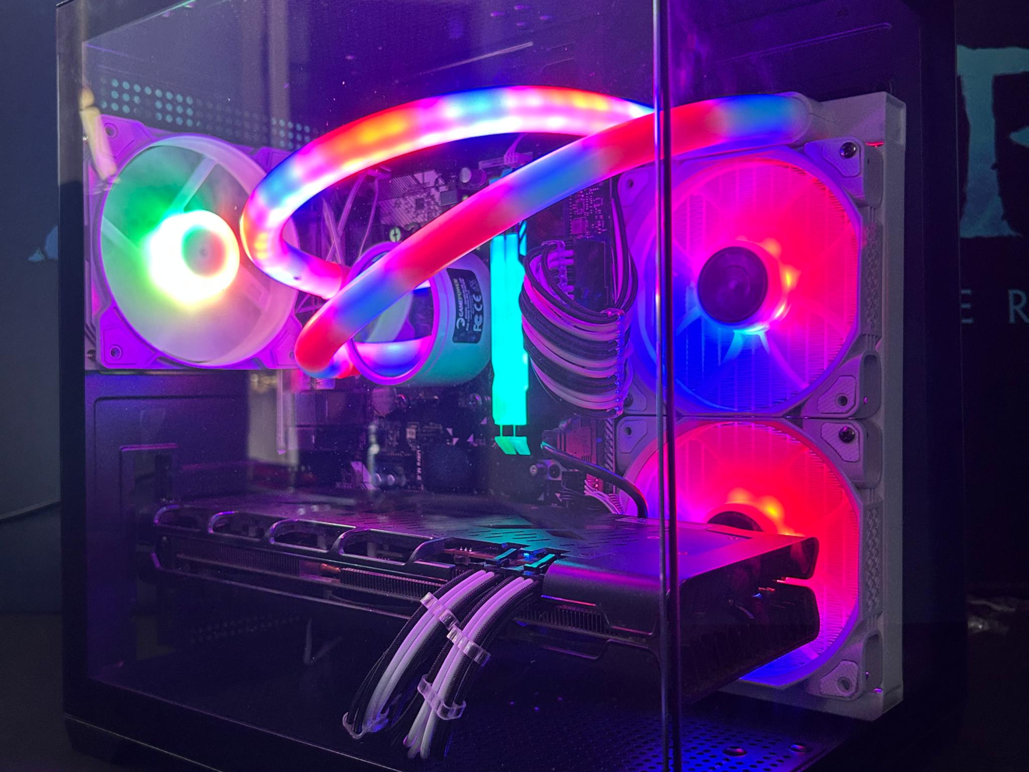 🌈 WiFi Rainbow Cube #2 🎲 RX 5700XT|Ryzen 5 5500|32GB RAM|1TB M.2 SSD|Windows 11 Pro✅