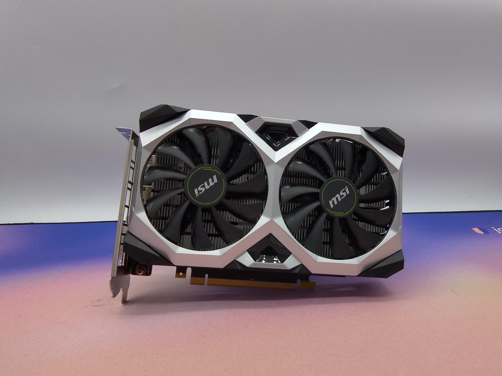 MSI GTX 1660 Super Ventus OC **Minor Damage to Bracket**