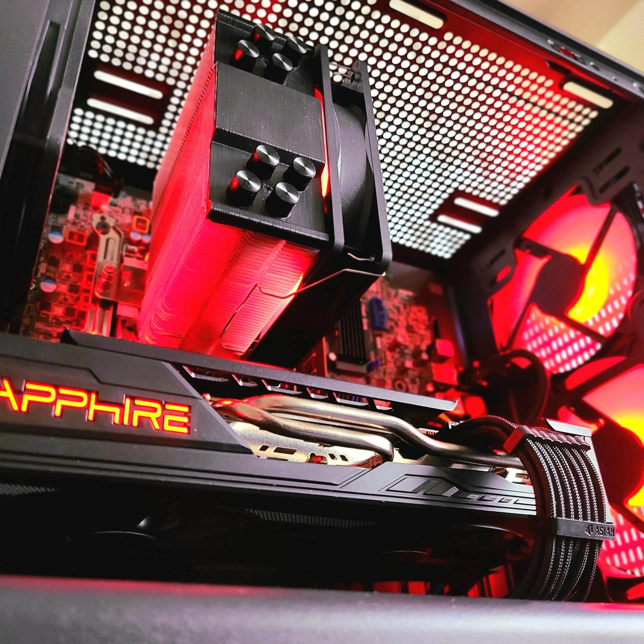 🔴⚫ AMD Radeon RX 5700 XT 8 GB | Intel Core i7 8700 6-Core CPU | 16 GB Ram | 1 TB SSD|