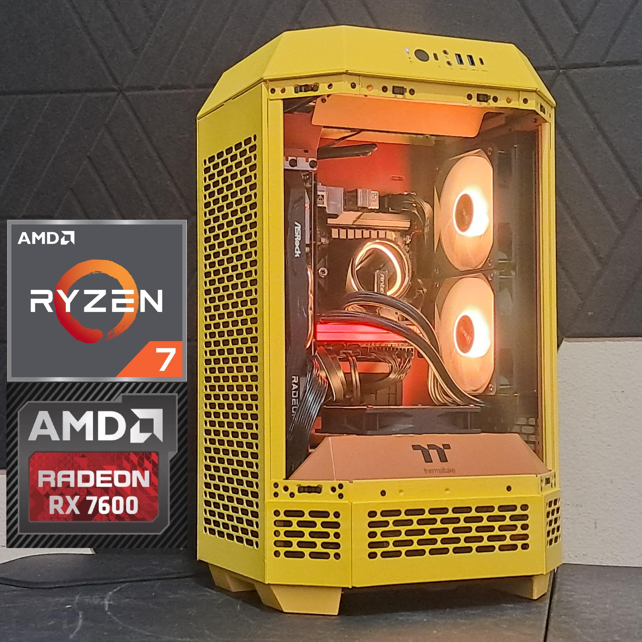 🗼THE TOWER🗼Ryzen 7 3700X | RX 7600 | 16GB DDR4 | 1TB SSD