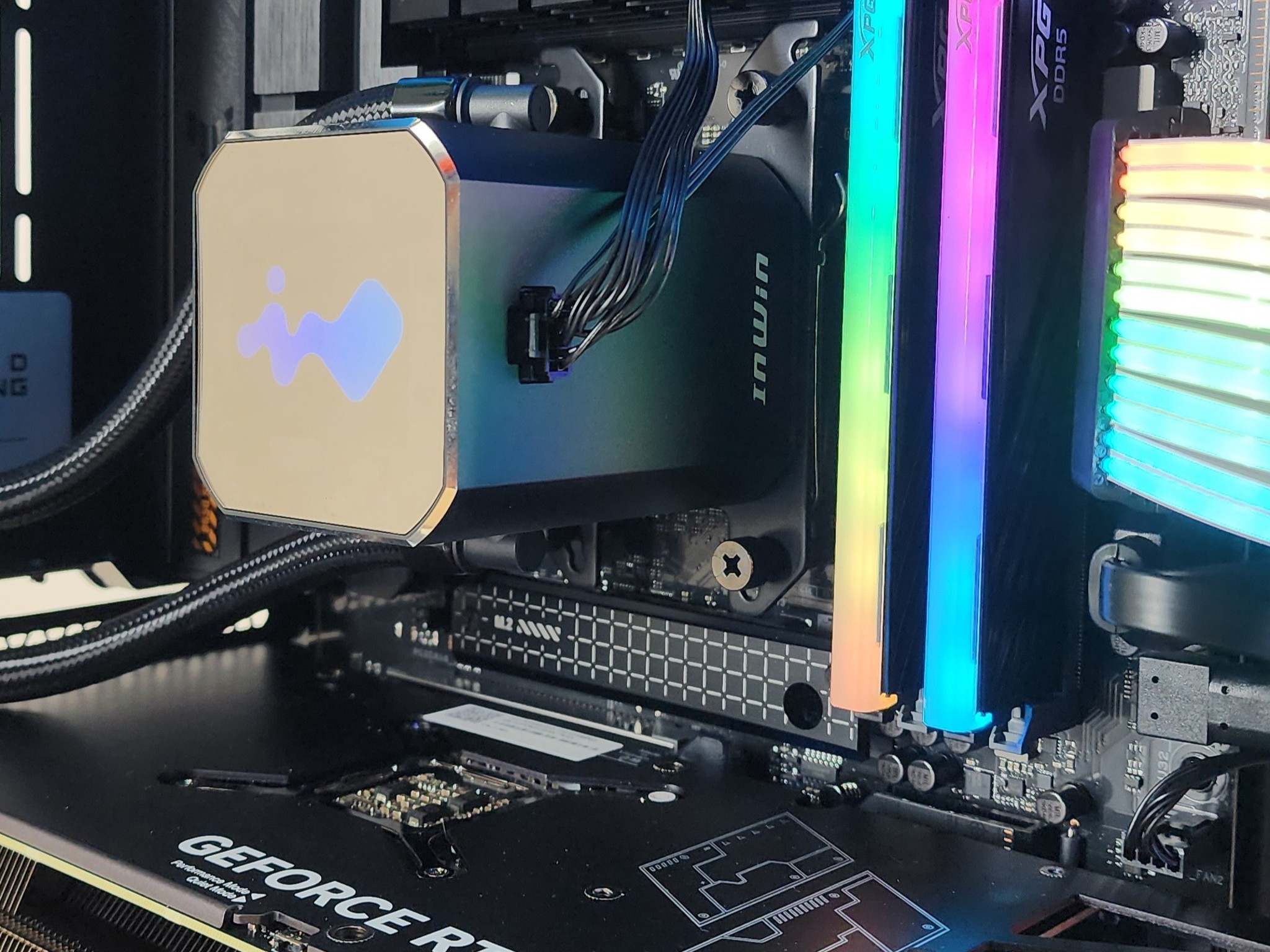 Gaming PC Ryzen 7 7800X3D 32GB RAM 1TB SSD RTX 4070 Ti 12GB Windows 11 Computer
