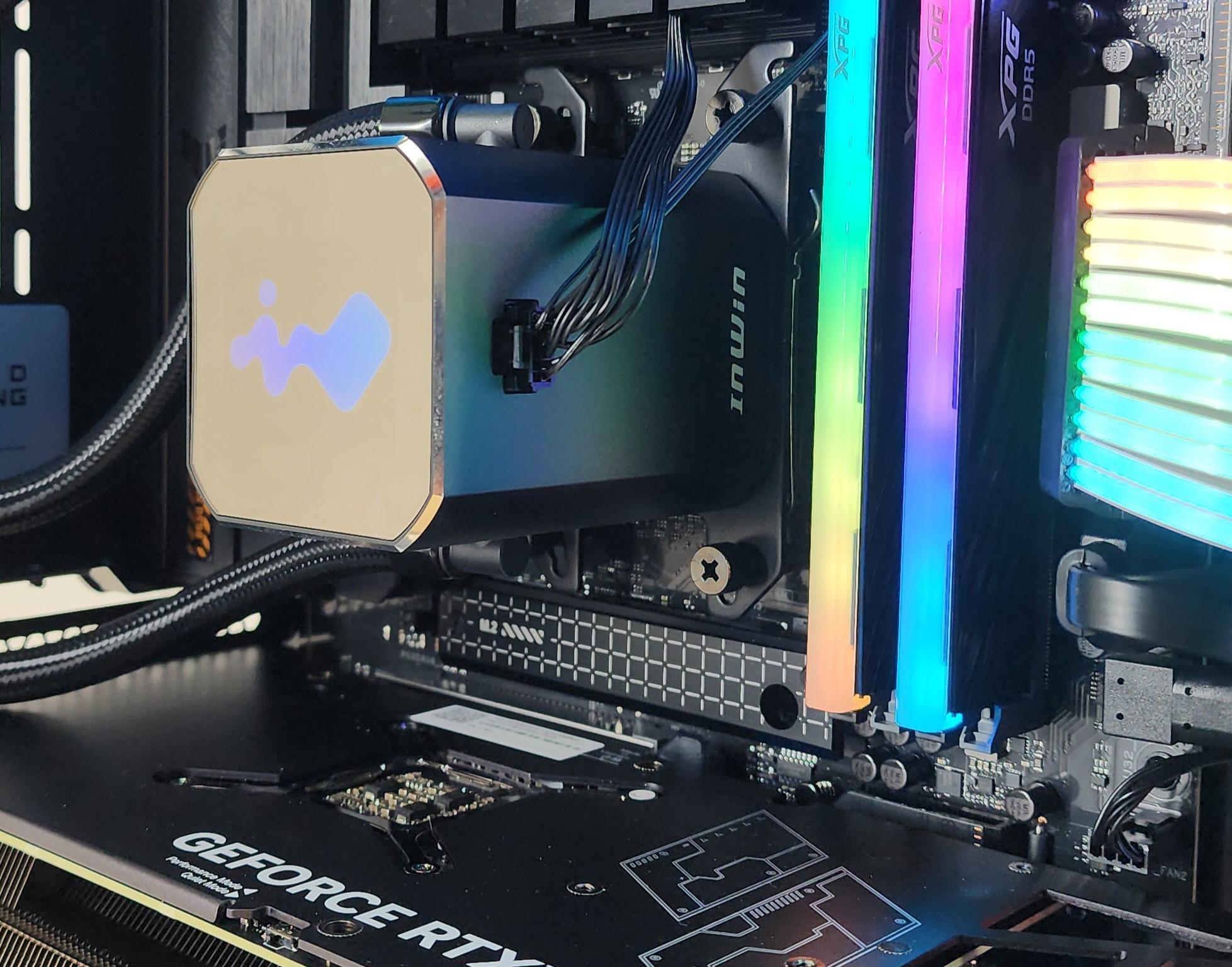 Gaming PC Ryzen 7 7800X3D 32GB RAM 1TB SSD RTX 4070 Ti 12GB Windows 11 Computer