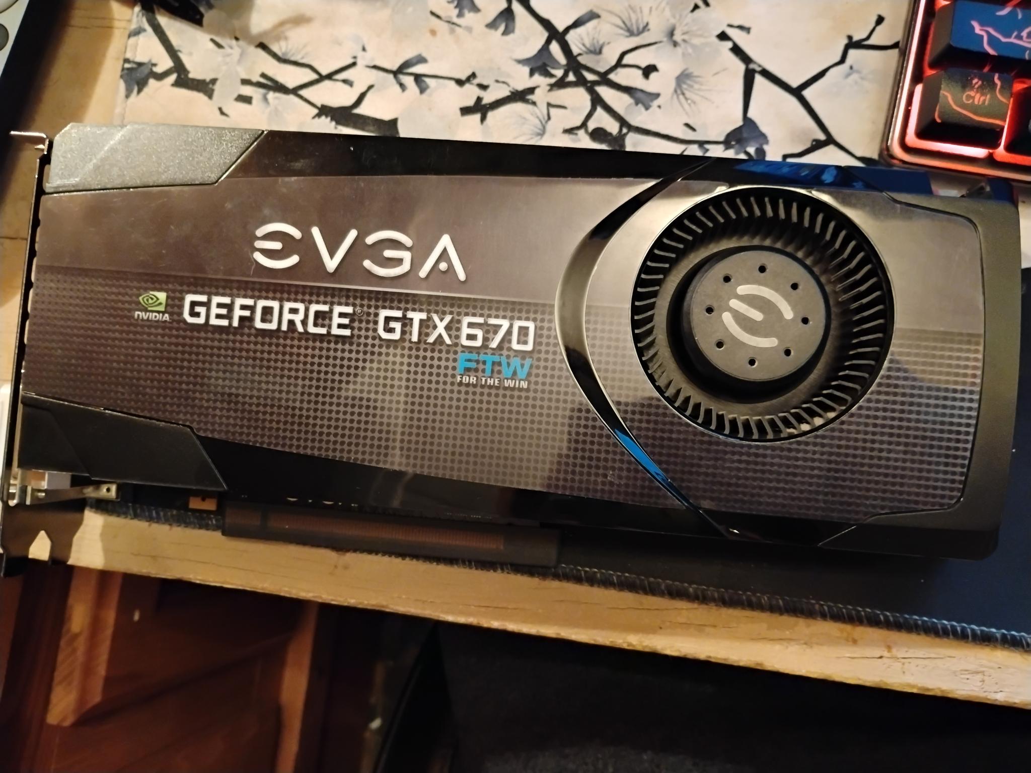 GTX 670 2GB GDDR5 | EVGA GTX 670 FTW