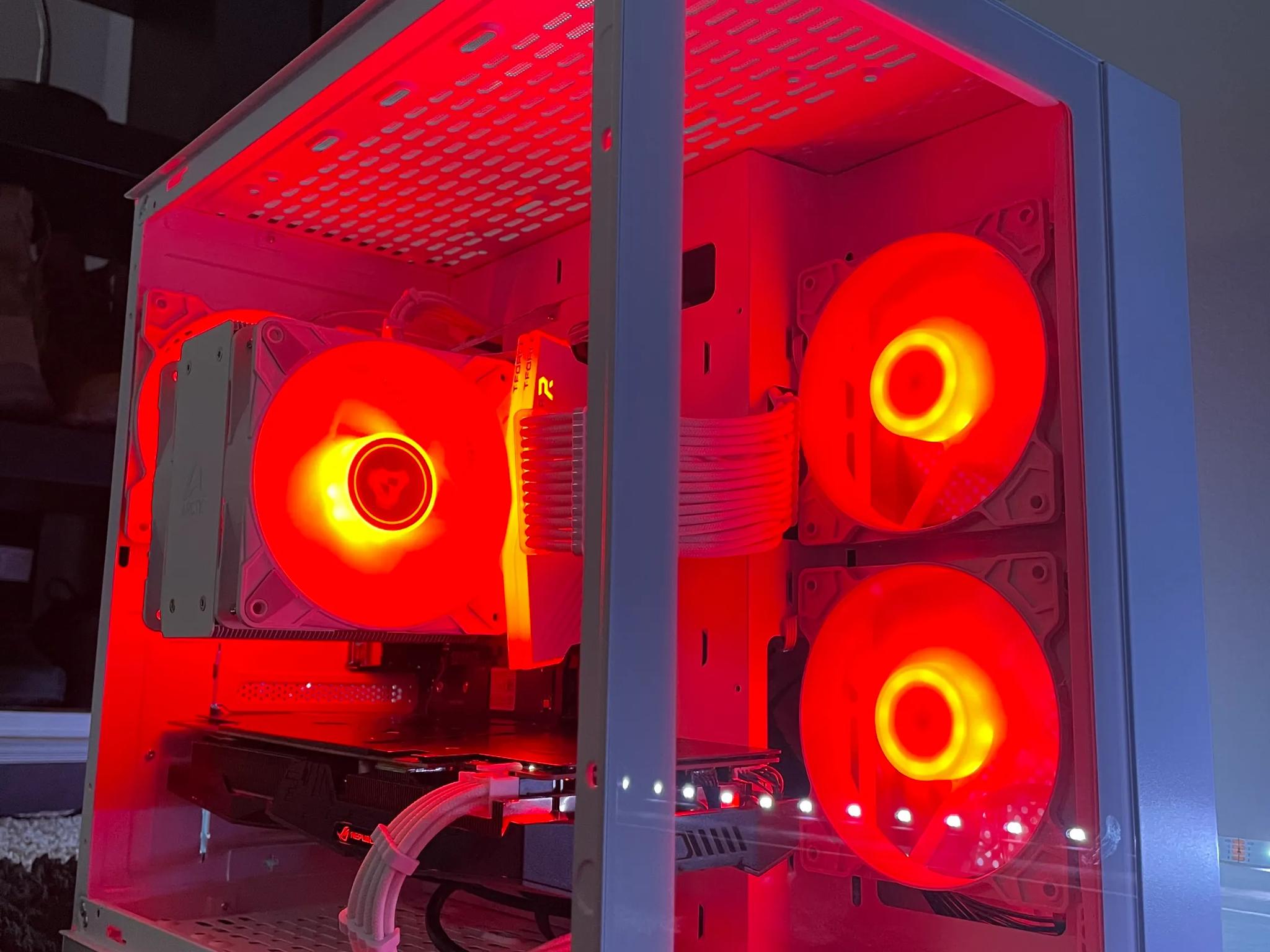 🧊Ice🐦‍🔥 |1080p Gaming Pc | Asus Rog Strix GTX 1060 6gb | Ryzen 5 2600 | 16gb DDR4 3600mhz|