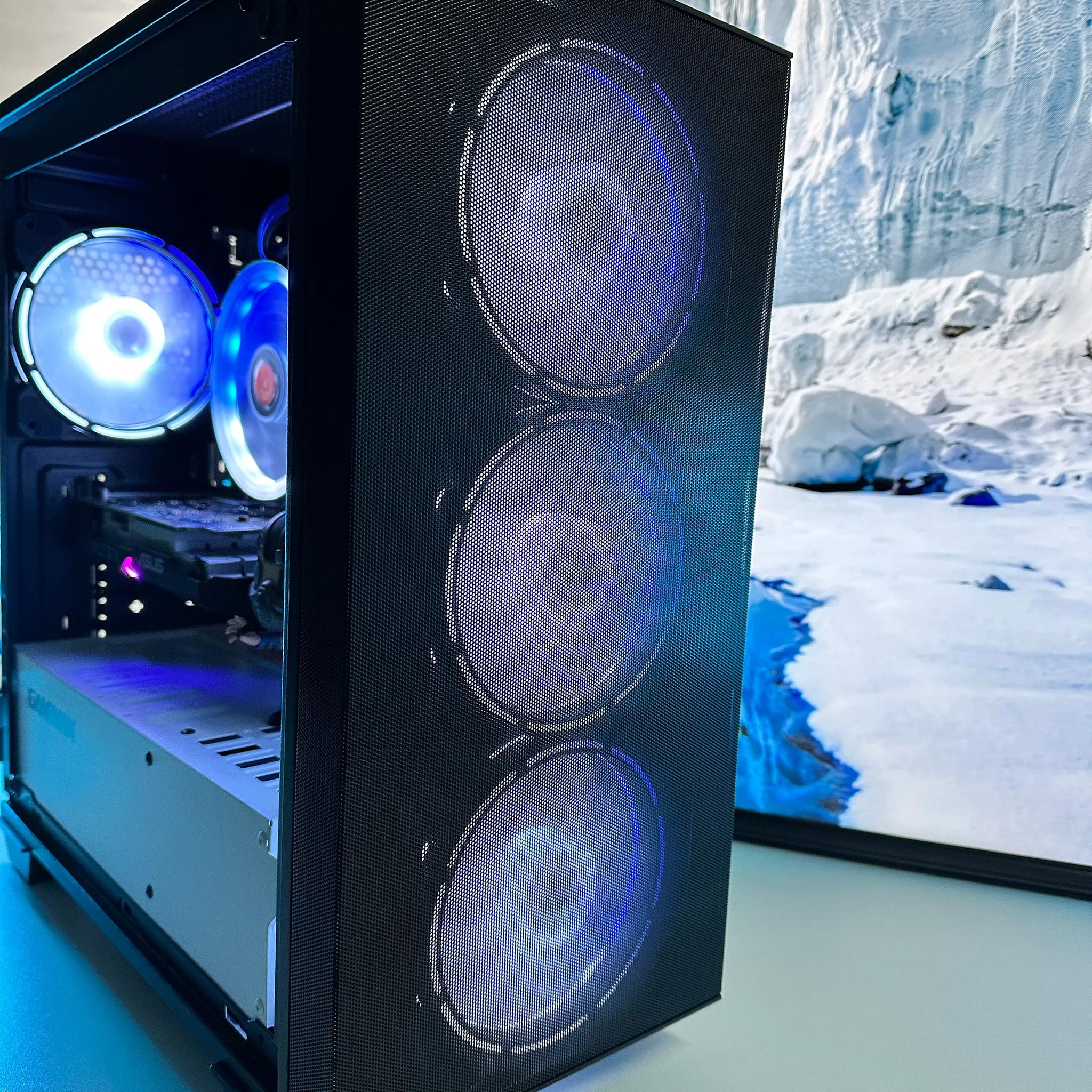 🧊❄️Sub-Zero🧊❄️||Gaming PC-Nvidia GTX 1650 4GB-AMD Ryzen 5 1600-512GB NVME SSD-16GB DDR4 RAM