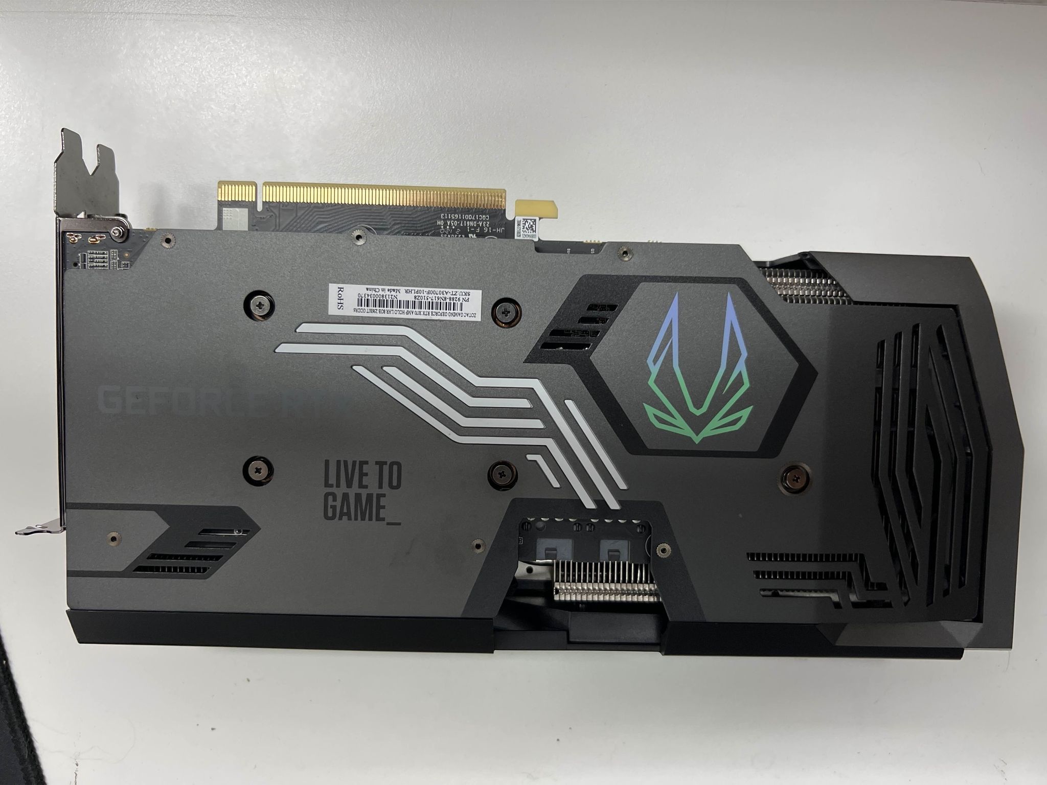 RTX 3070 8GB Zotac Amp Holo LHR