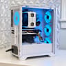 White Custom Gaming PC Build i5