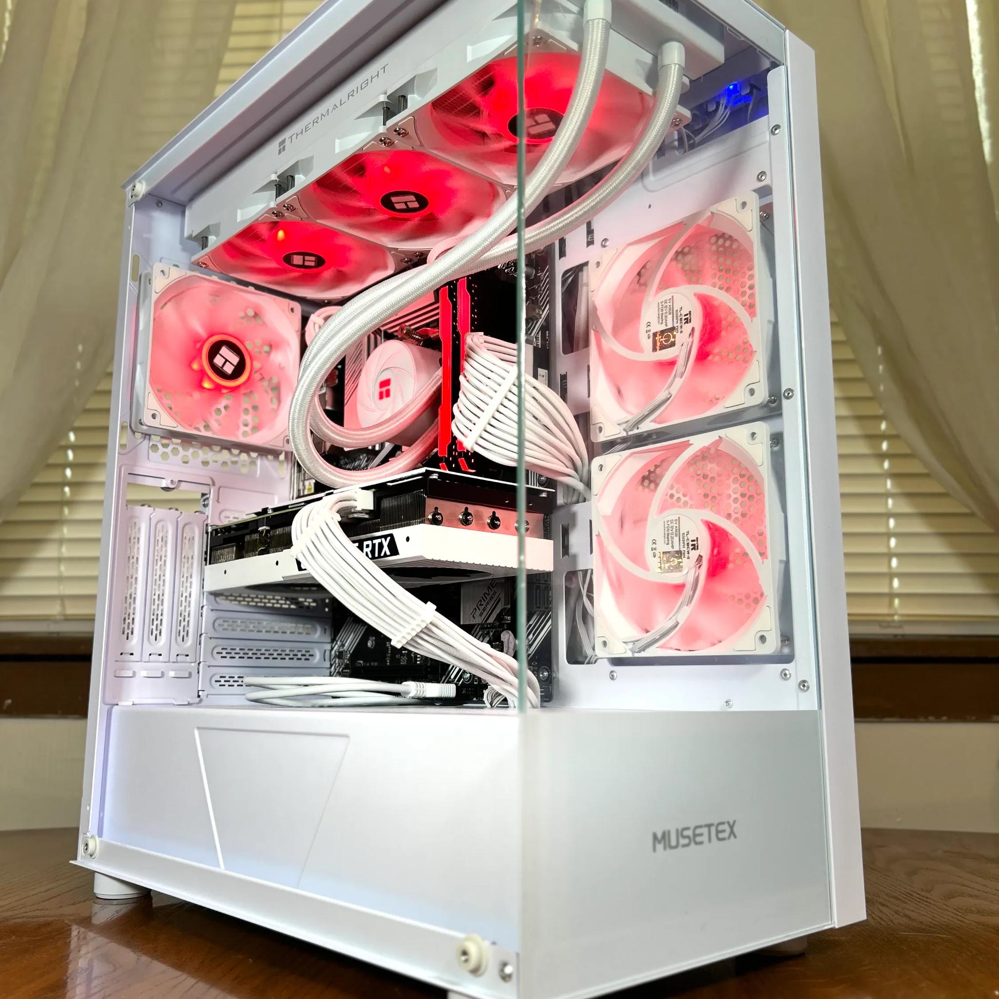 ❄️RTX 3080 | Ryzen 5 5600x ❄️ 1440p Ready ❄️ White Gaming PC ❄️