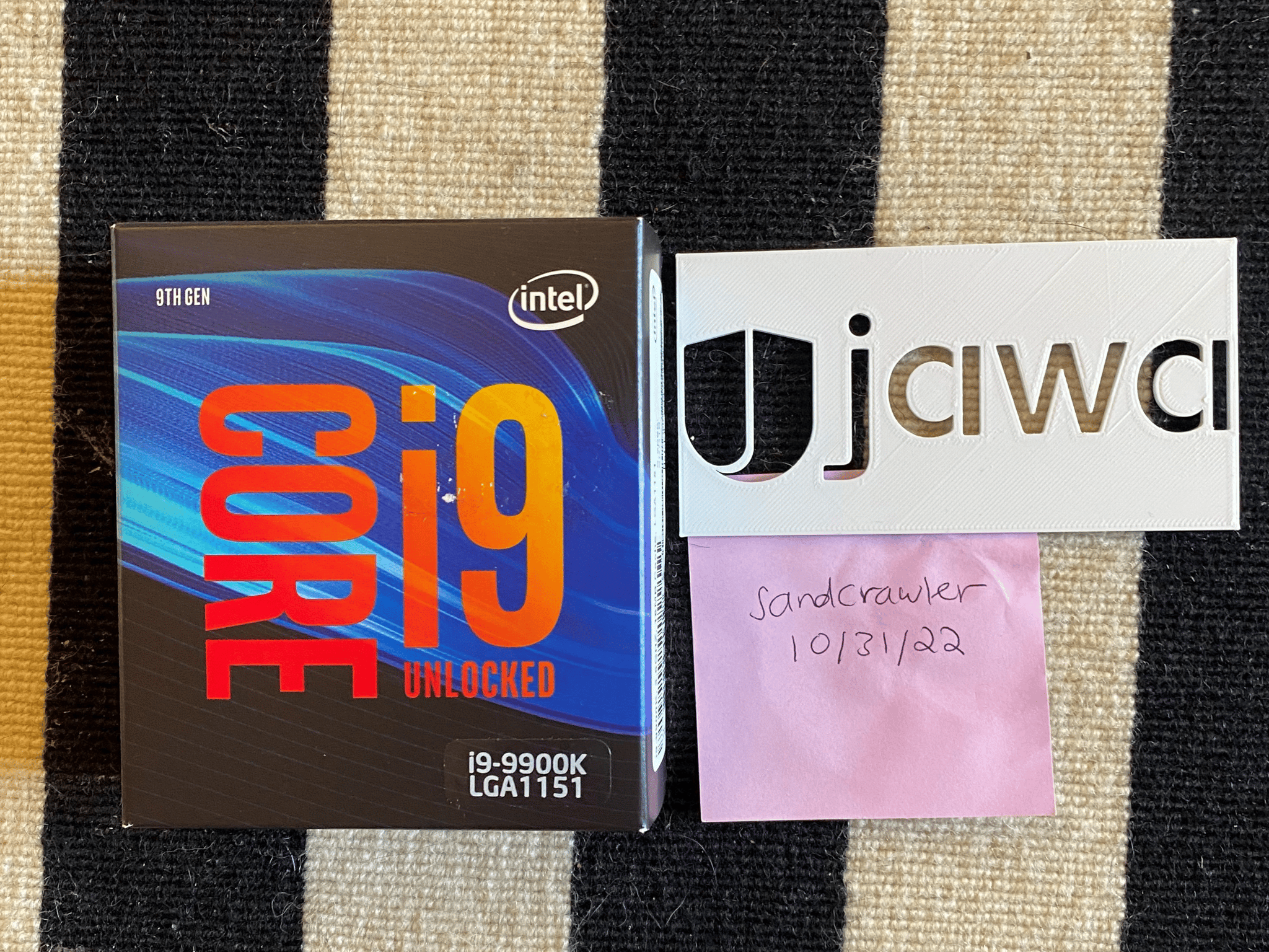 Intel Core i9 9th Gen - Core i9-9900K 8-Core, 16-Thread, 3.6 GHz (5.0 GHz Turbo) CPU