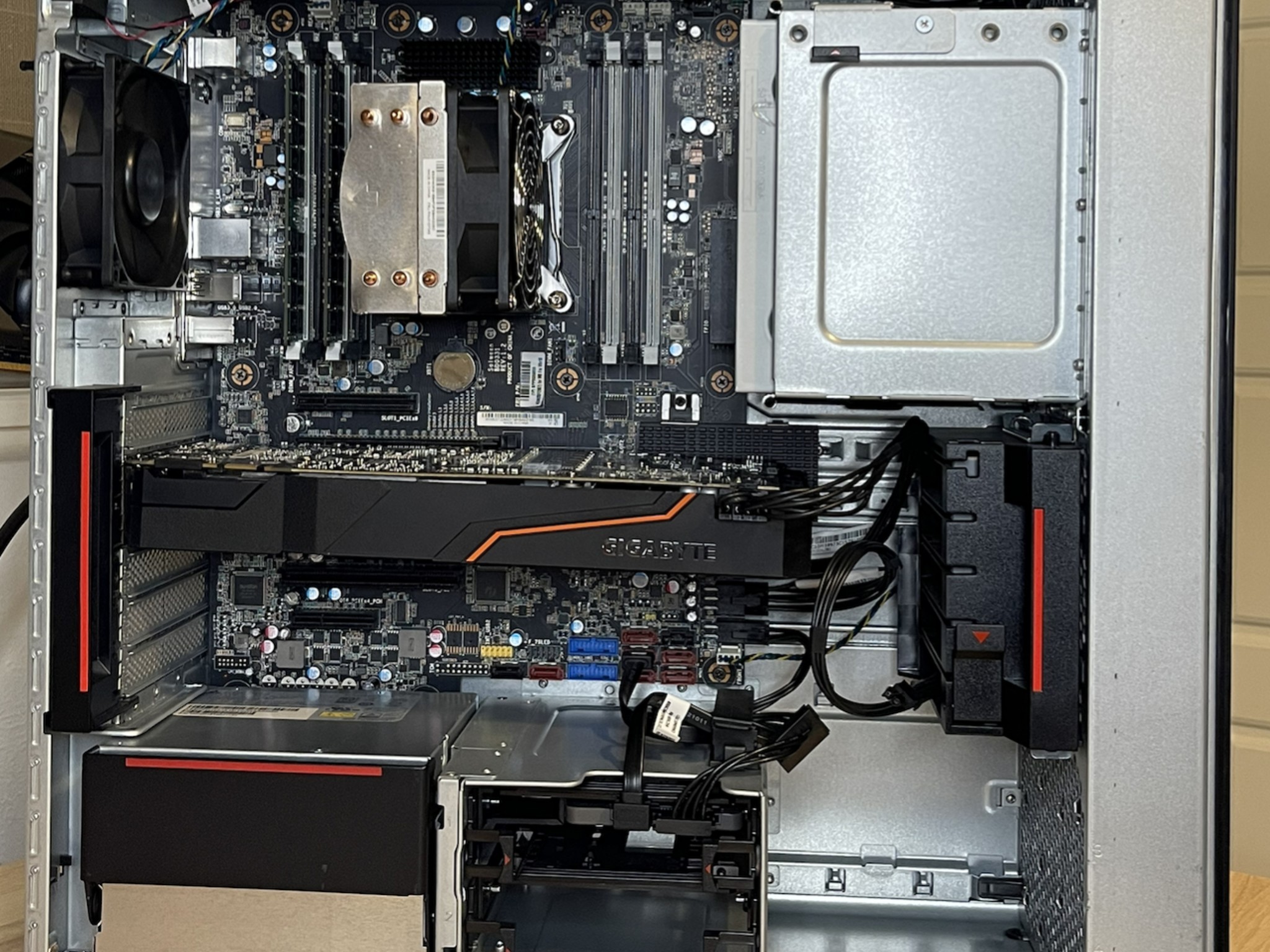GTX 1080 OC + W-2135