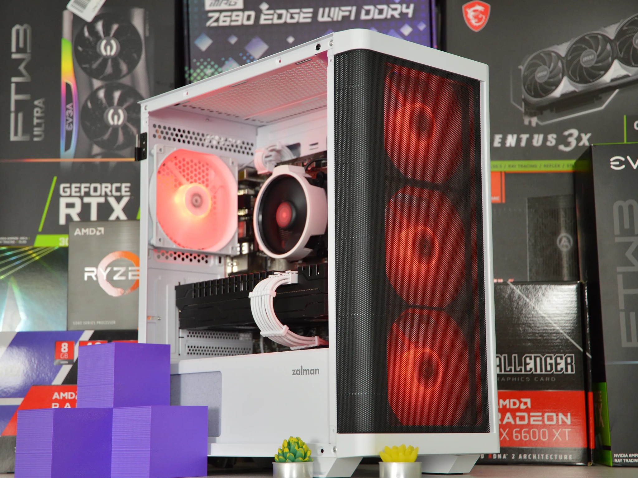 ☯️☯️| RX 5700XT 8GB | RYZEN 5 3600 | 16GB DDR4 RAM | 1TB NVME SSD | VaporWave 2.0 |