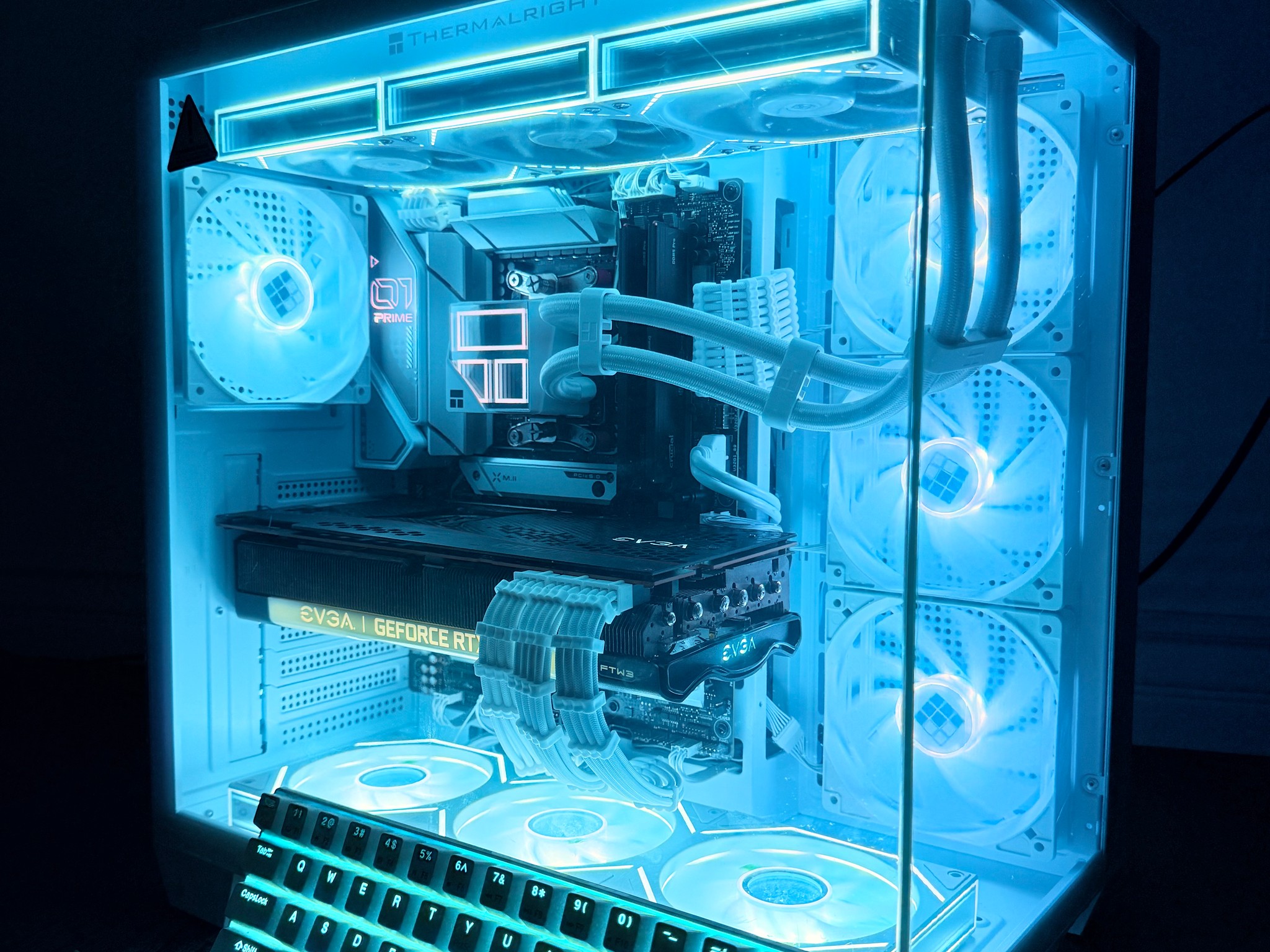 🔥 White RTX 3080 10GB Gaming PC | Ryzen 9 7900X | 32GB DDR5 RGB 🔥