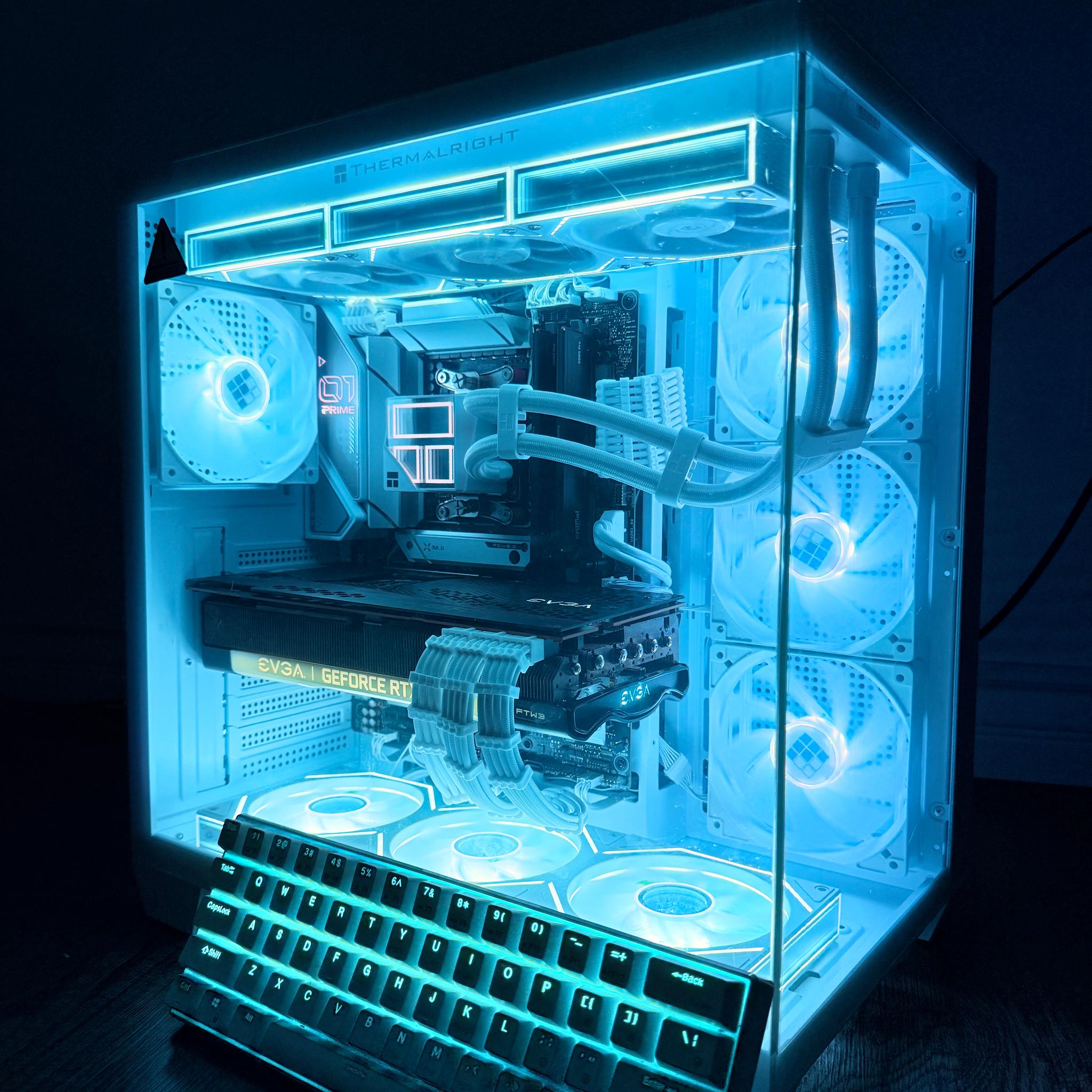 🔥 White RTX 3080 10GB Gaming PC | Ryzen 9 7900X | 32GB DDR5 RGB 🔥