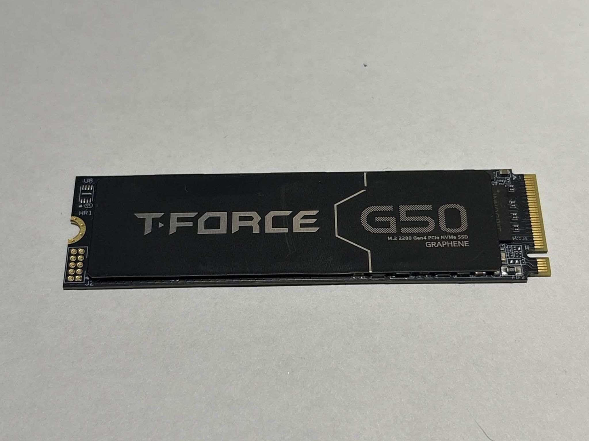 TEAMGROUP T-Force G50 1TB PCIe Gen4 NVMe M.2 SSD | Graphene Heatspreader | Tested Working