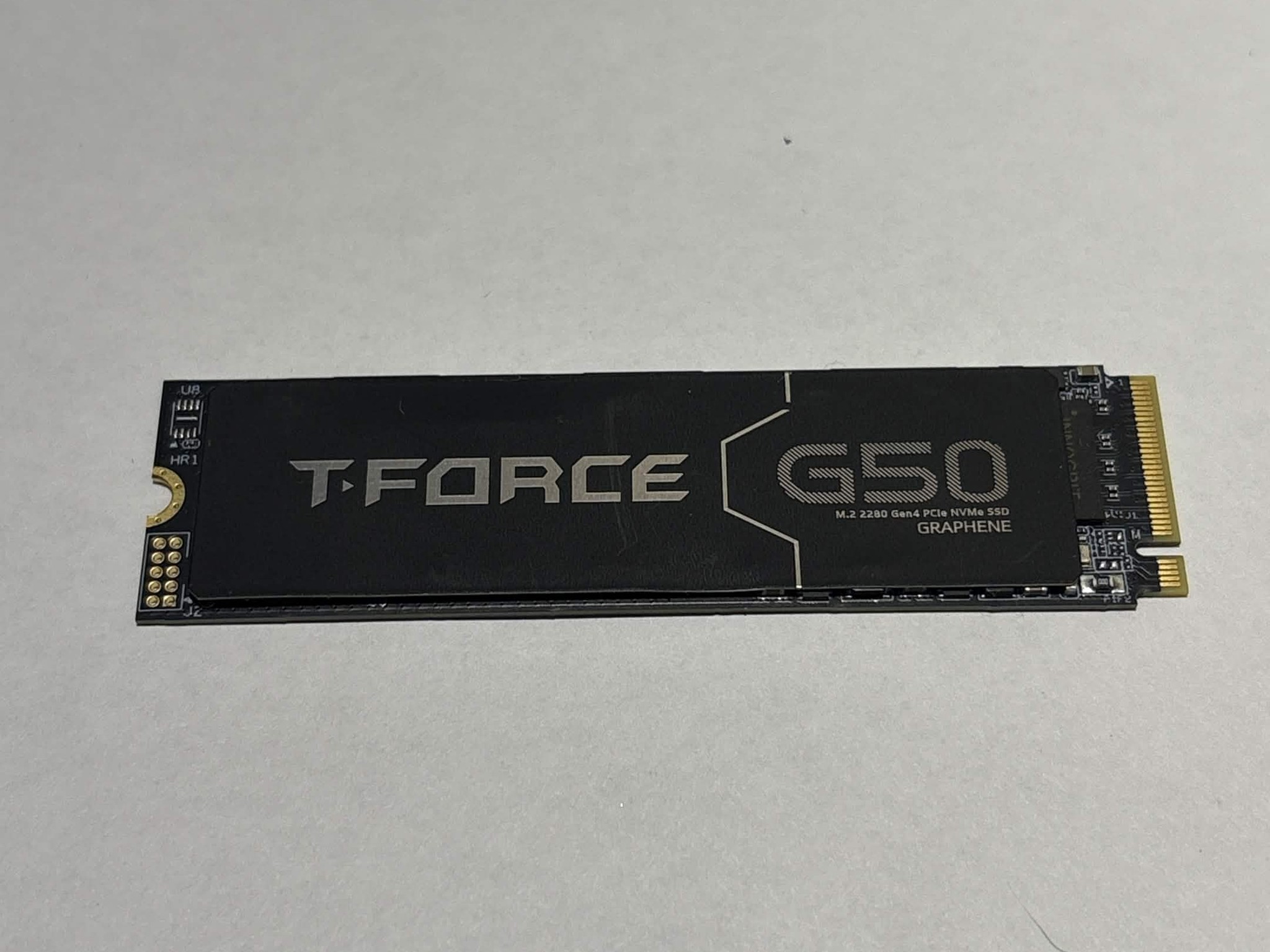 TEAMGROUP T-Force G50 1TB PCIe Gen4 NVMe M.2 SSD | Graphene Heatspreader | Tested Working
