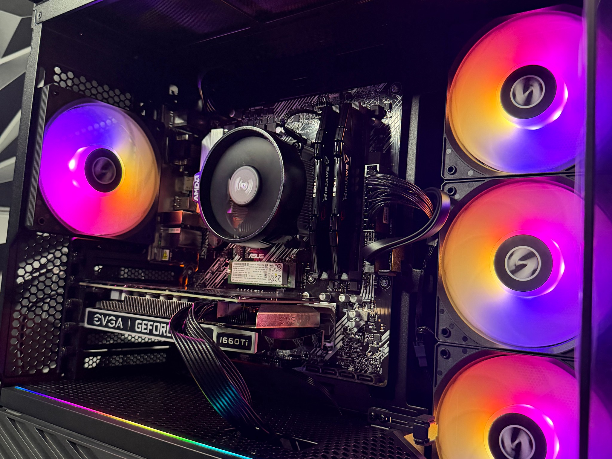 💸😈 THE BUDGET BADDIE 😈💸 GeForce GTX 1660 Ti Custom Gaming PC - Ryzen 5 5500