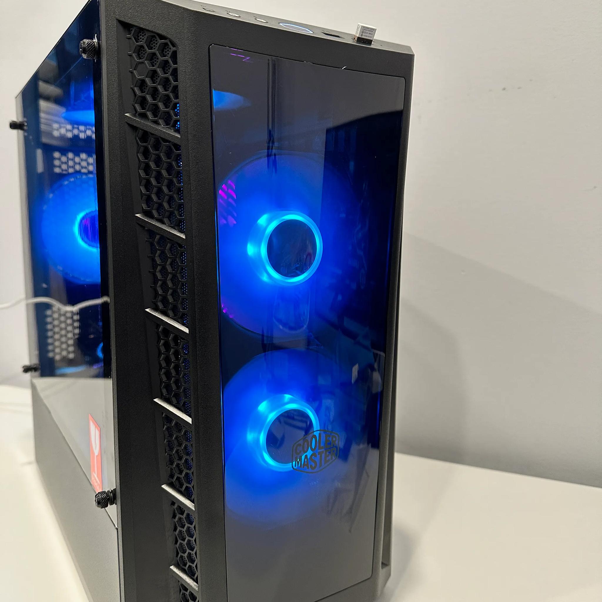 ⚫️🐆Black Panther⚫️🐆 ||Gaming PC-Ryzen 5 5500 6-Core -AMD RX 6600  8GB-1TB NVME SSD-16GB DDR4 RAM