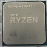 AMD Ryzen 5 3600XT 3.8 GHz 6-Core Processor and AMD Cooler in box.