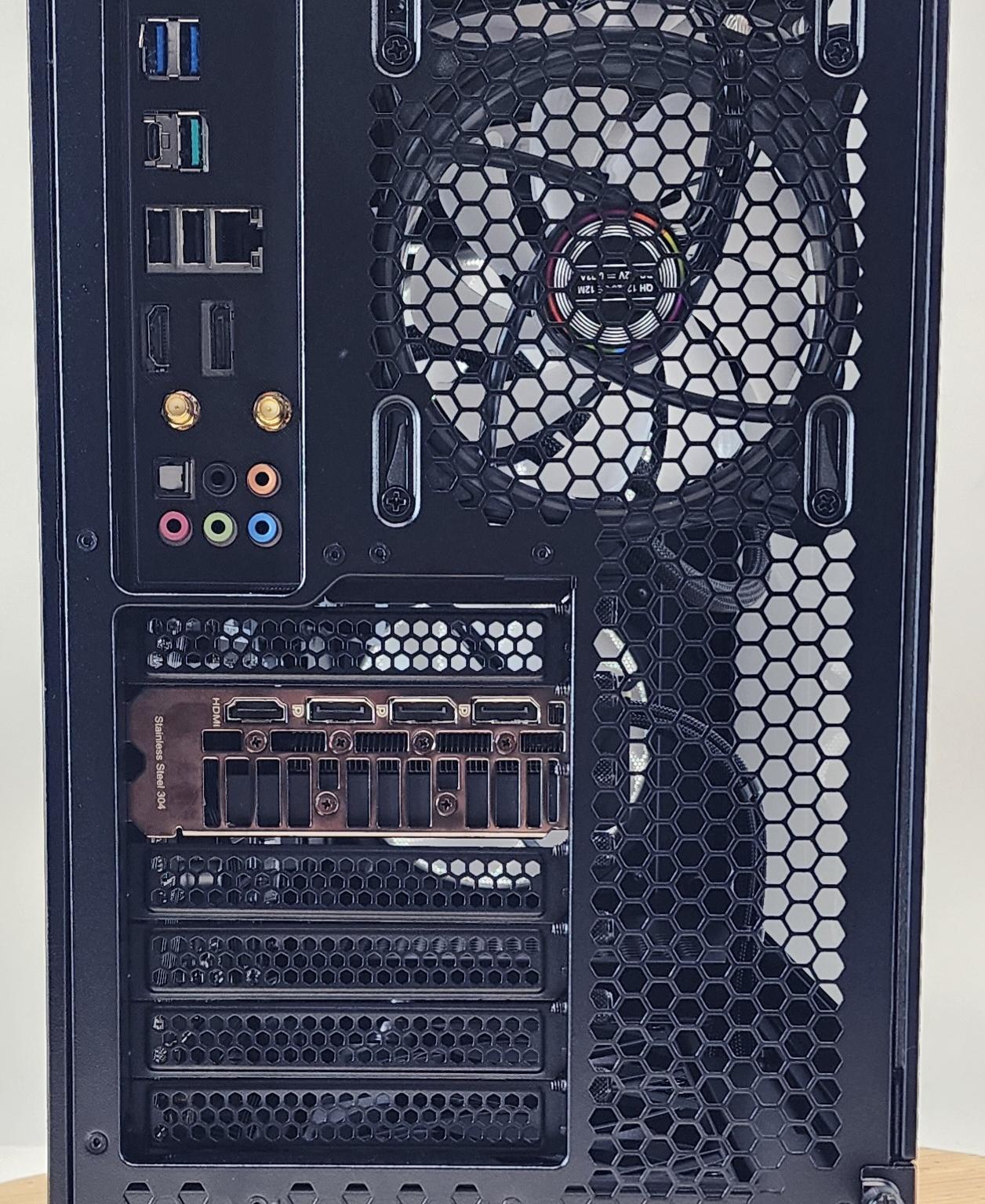 Gaming PC Ryzen 7 5700X 32GB RAM 1TB SSD RTX 4060 8GB Windows 11 Computer