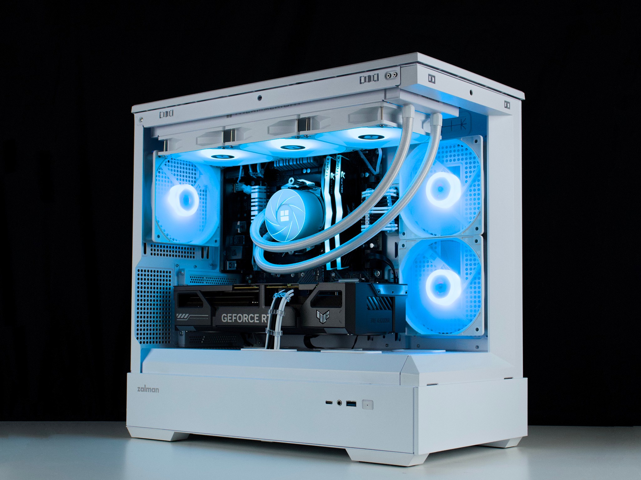 🧊❄️🧊 White Gaming PC – RTX 5060, Ryzen 5 5600, 16GB RAM, 1TB SSD - WiFi 🧊❄️🧊