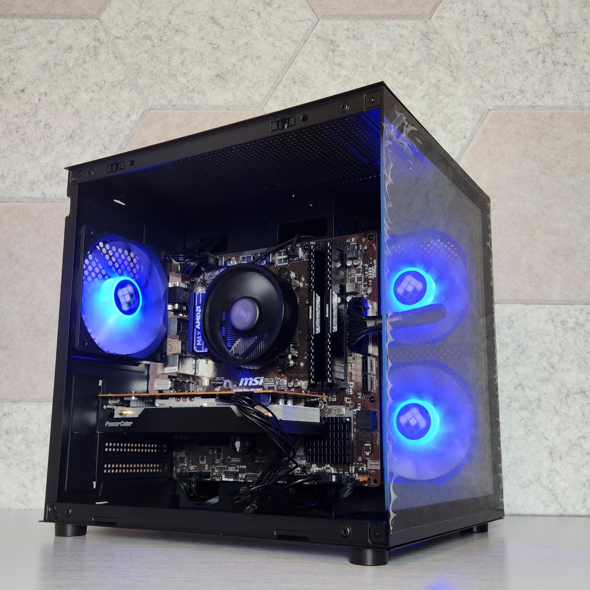 🔴⚫AMD Gaming PC | RX 6600 8GB | Ryzen 5 3600 | 16GB RAM | 1TB NVMe SSD | FREE SHIPPING | WIFI/BT