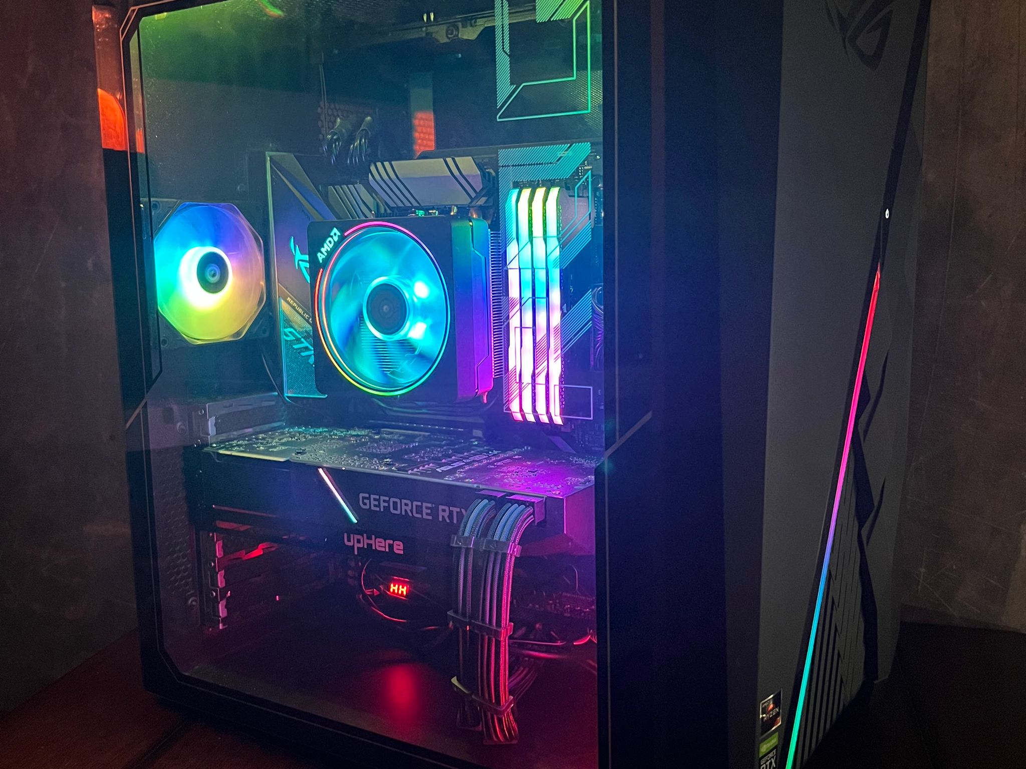 🎉Mid Range Gaming PC🎉 ASUS RTX 2070 Super - Ryzen 7 3700x - 32GB Corsair DDR4 - 2.5TB - 850W Gold