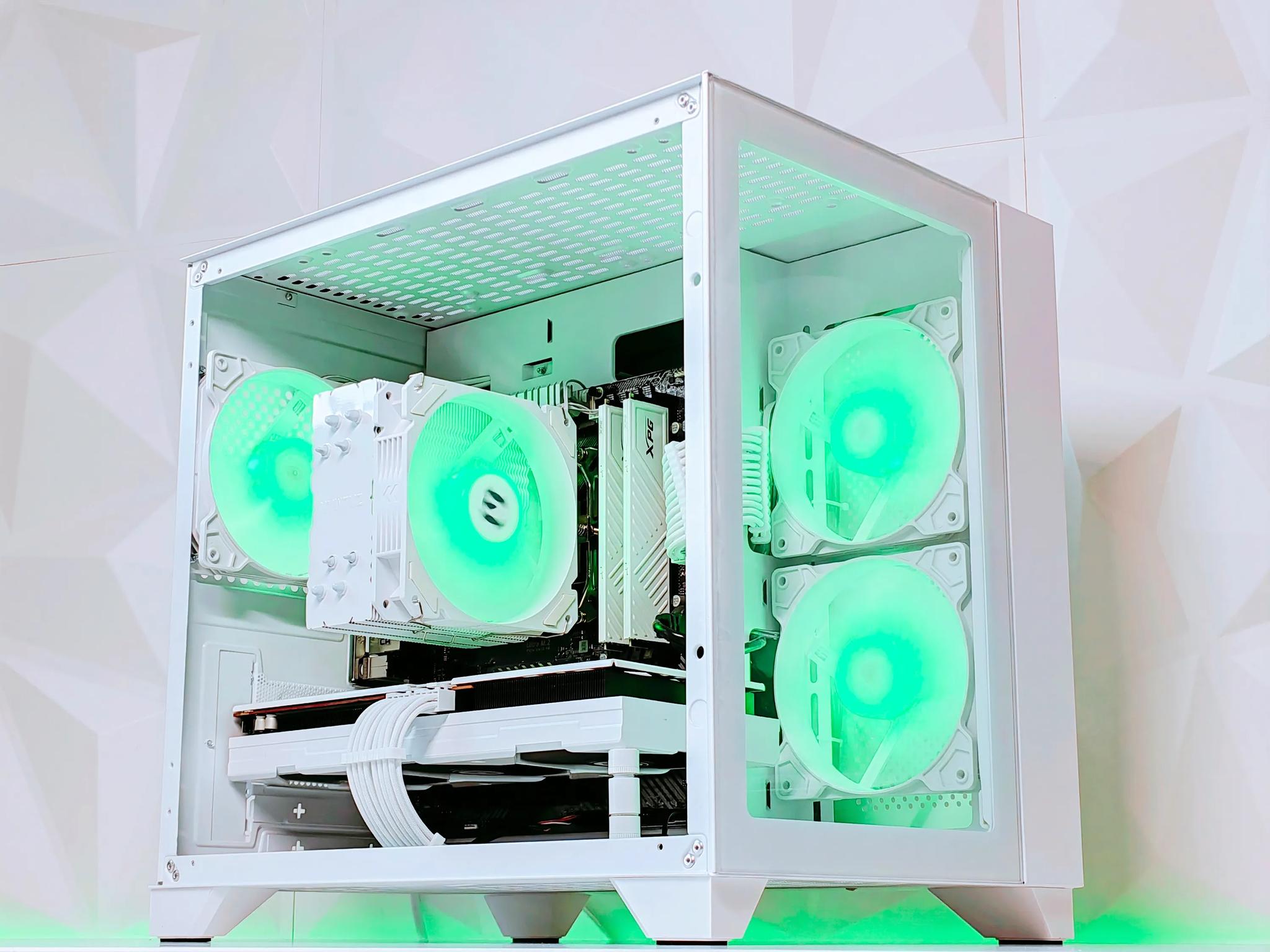🤍🏔️Alaska🏔️❄️Gaming PC❄️AMD RX VEGA 56 8GB❄️AMD Ryzen 7 1700 8 core❄️16GB DDR4❄️500GB NVME SSD