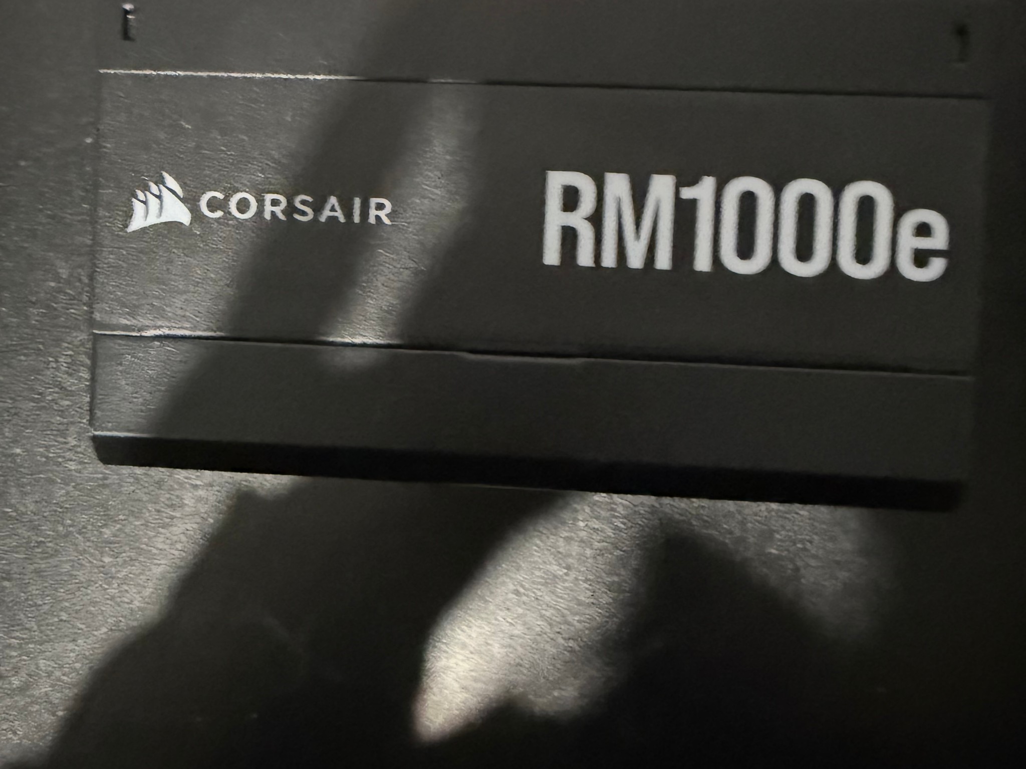 Corsair RM1000e + Cables