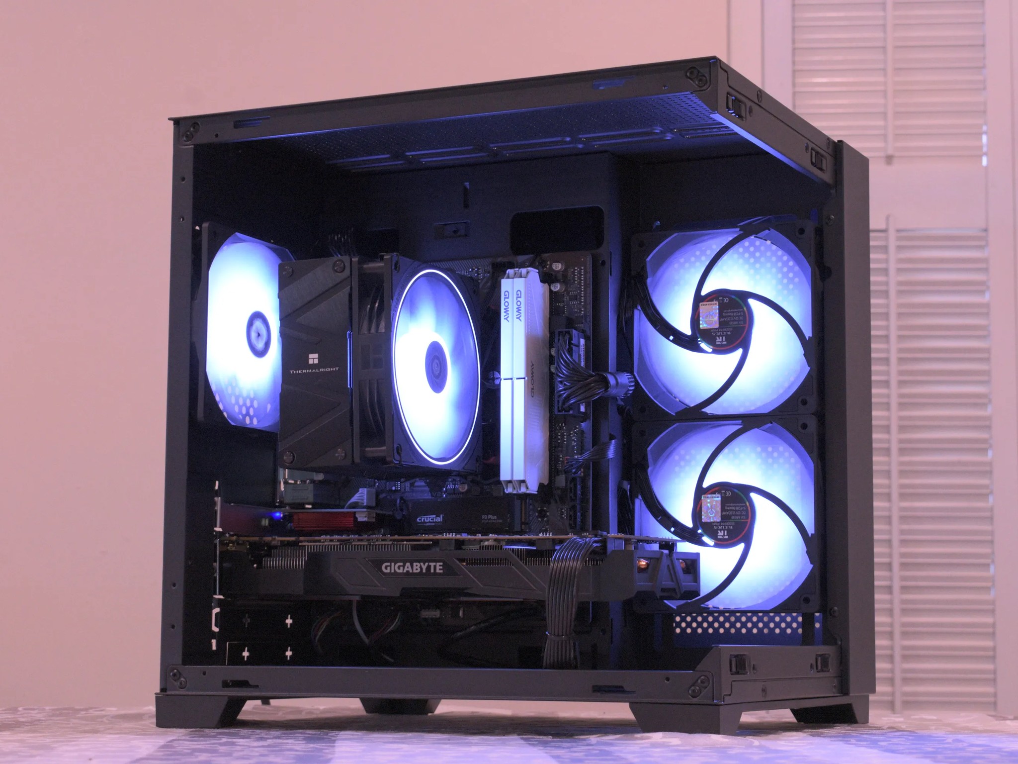 🎮Budget Gamer🎮 Ryzen 5 3600 | GTX 1070 8GB | 16GB DDR4 | 1TB nVME SSD | 1080p Black Gaming PC RGB