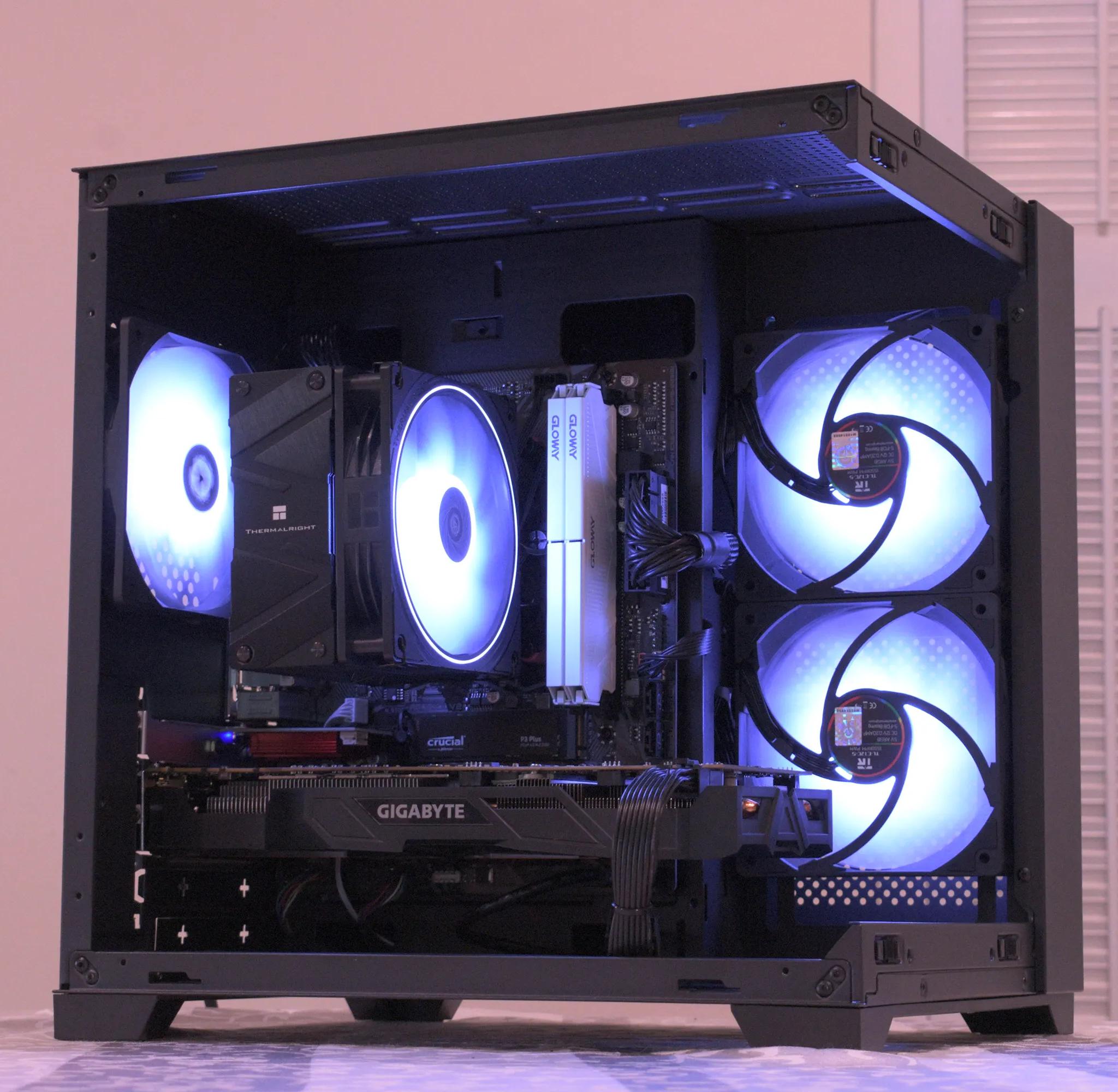 🎮Budget Gamer🎮 Ryzen 5 3600 | GTX 1070 8GB | 16GB DDR4 | 1TB nVME SSD | 1080p Black Gaming PC RGB
