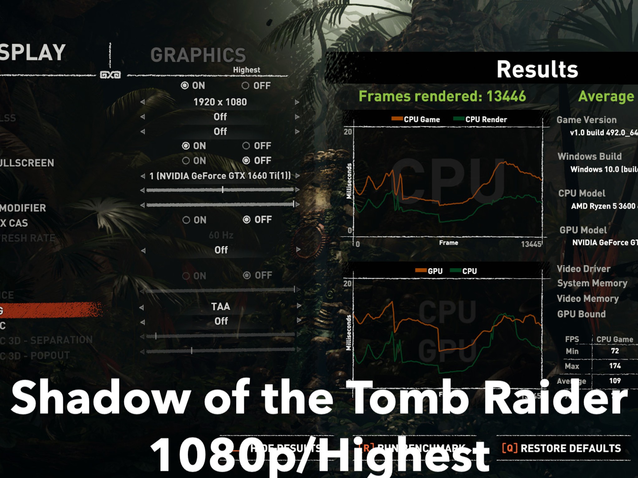 Ryzen 5 3600 || GTX 1660ti || 16GB RAM || 1TB NVMe || WiFi/BT