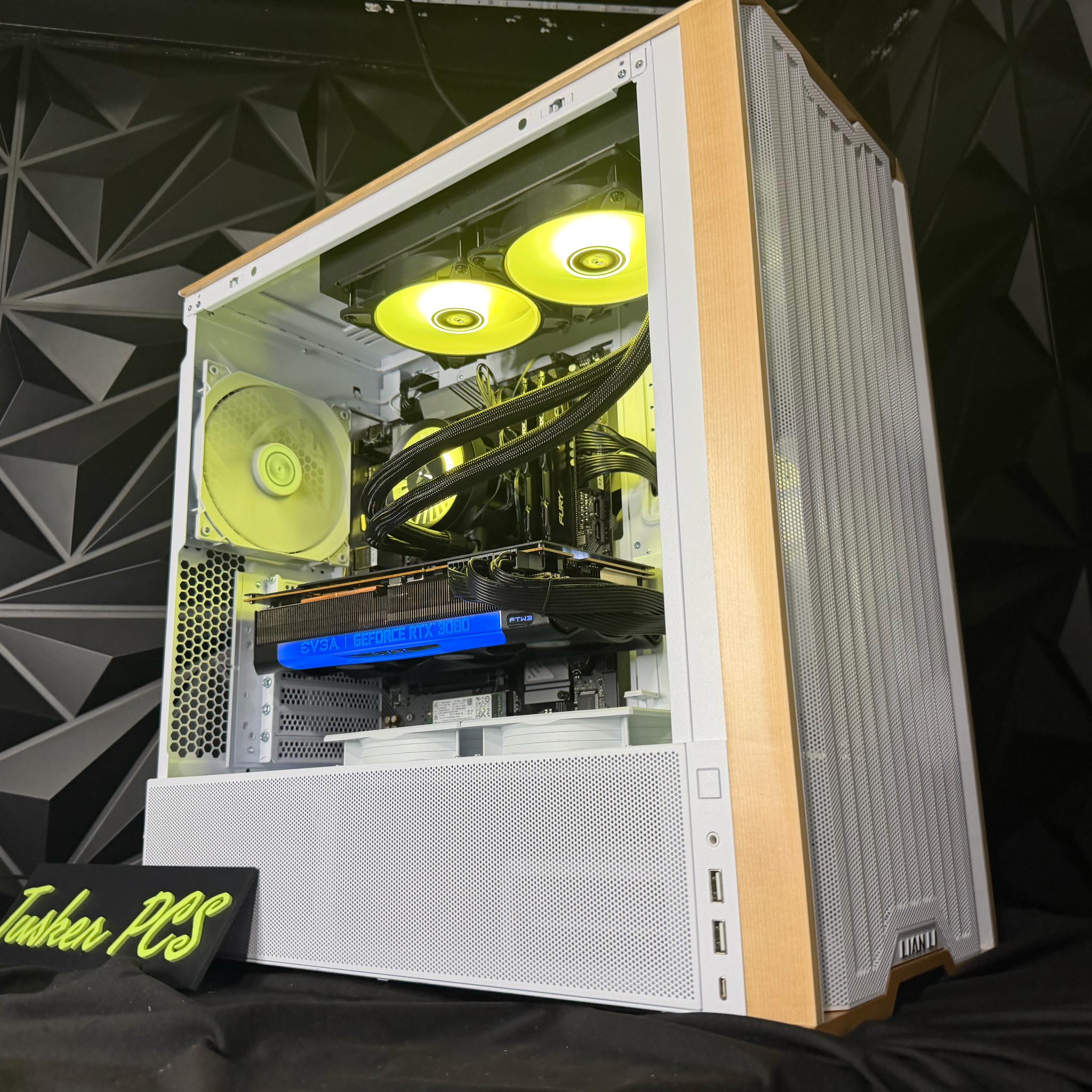 🧊🌲 ICE OAK 5980 🌲🧊 Ryzen 9 5900XT|  RTX 3080| 32 GB DDR4| 1.25 TB NVMe| 850W PSU