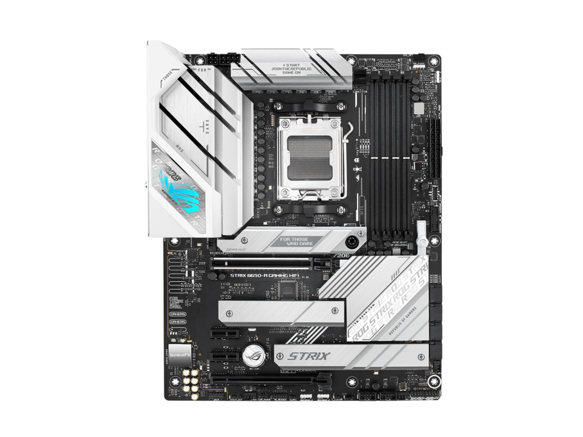 ASUS ROG STRIX B650-A GAMING WIFI AMD AM5 B650 ATX M.2 Desktop Motherboard A
