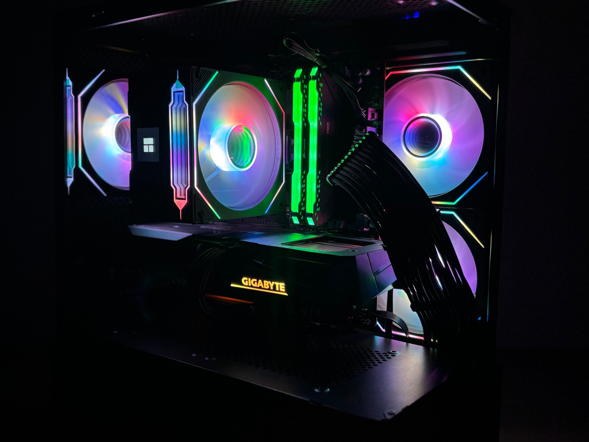 🕷️Gaming PC Ryzen 5 5600x 32GB RAM 1TB SSD RTX 3060 Ti 8GB