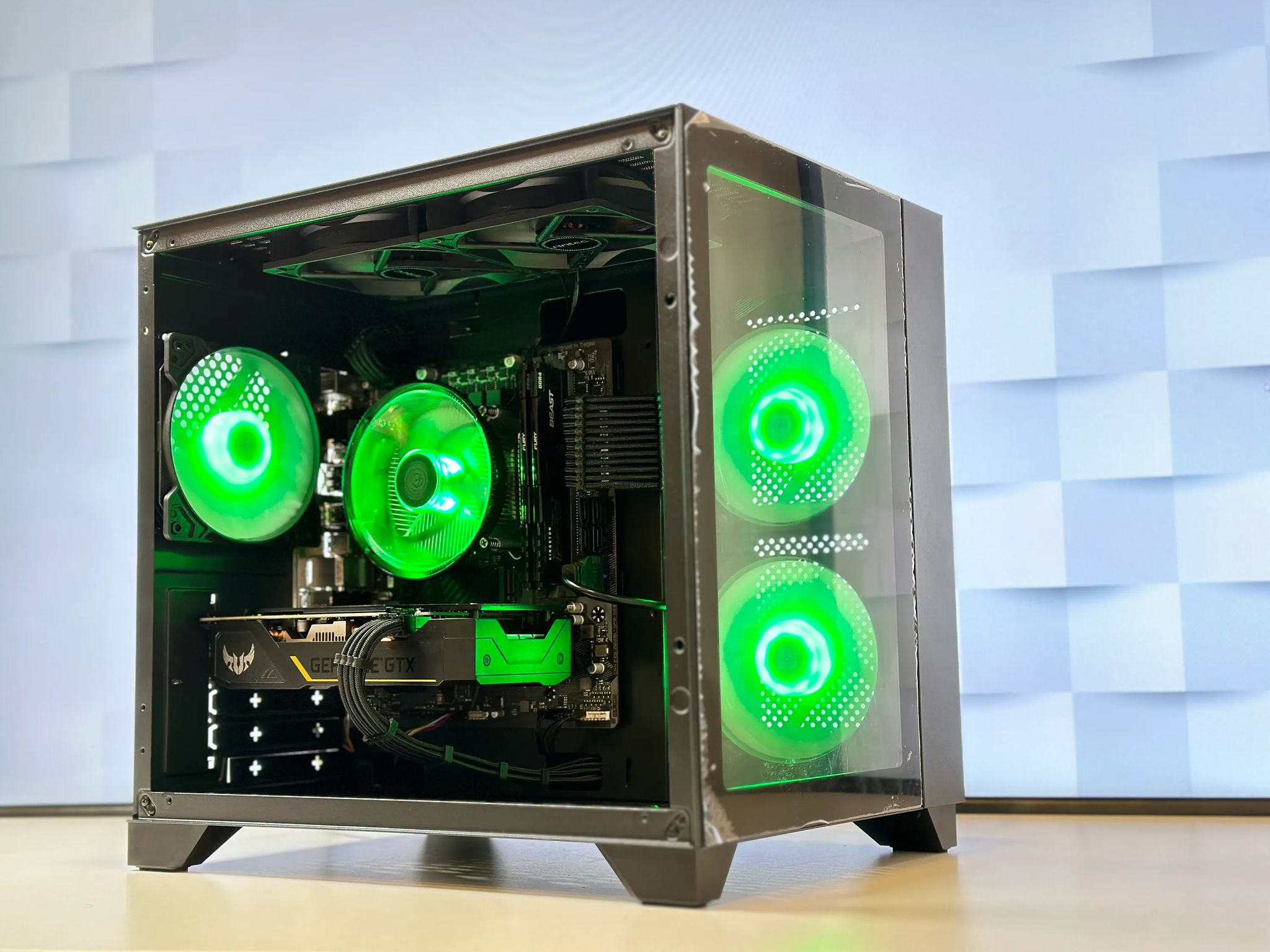 💎Hidden Gem💎Gaming PC✴️Nvidia GTX 1660 Ti✴️Intel 12100F✴️16GB DDR4✴️1TB SSD NVME
