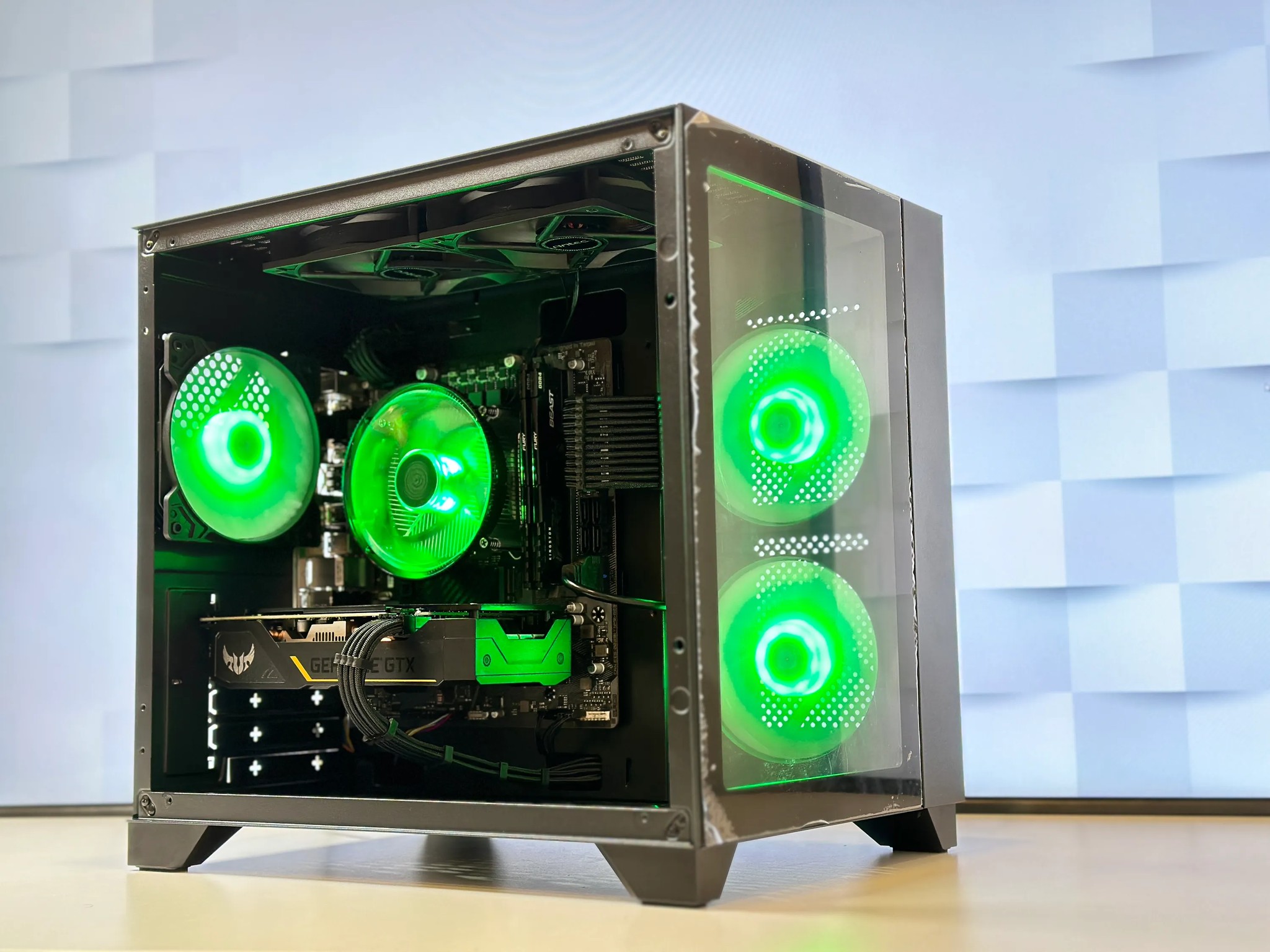💎Hidden Gem💎Gaming PC✴️Nvidia GTX 1660 Ti✴️Intel 12100F✴️16GB DDR4✴️1TB SSD NVME