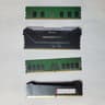 LOT OF (4) DDr4 32gb RAM (FOR PARTS)