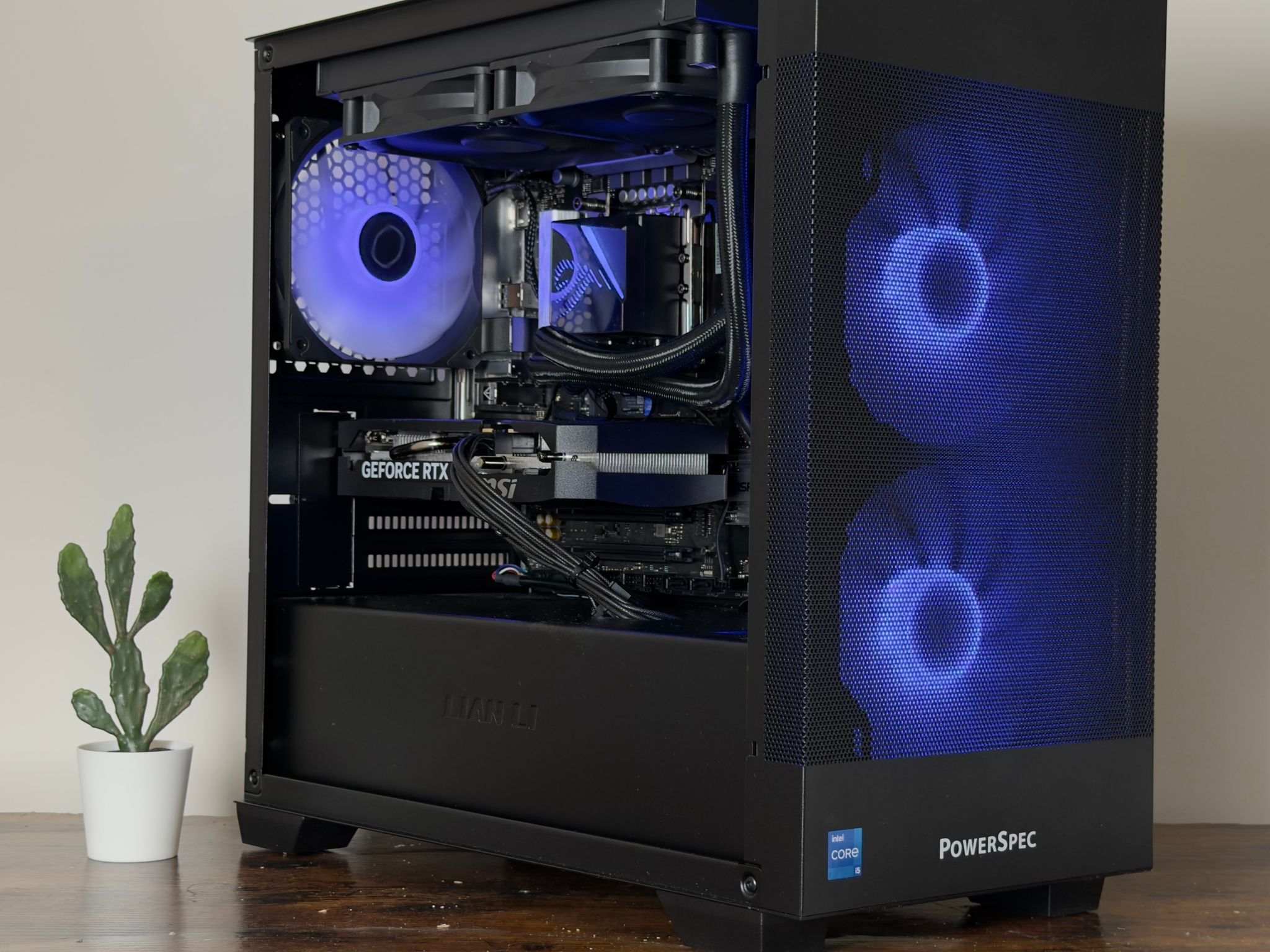 ⚫️ RTX 5060 | I5 14400F | 1TB SSD | 16gb DDR5 RAM | WATER COOLED GAMING PC ⚫️