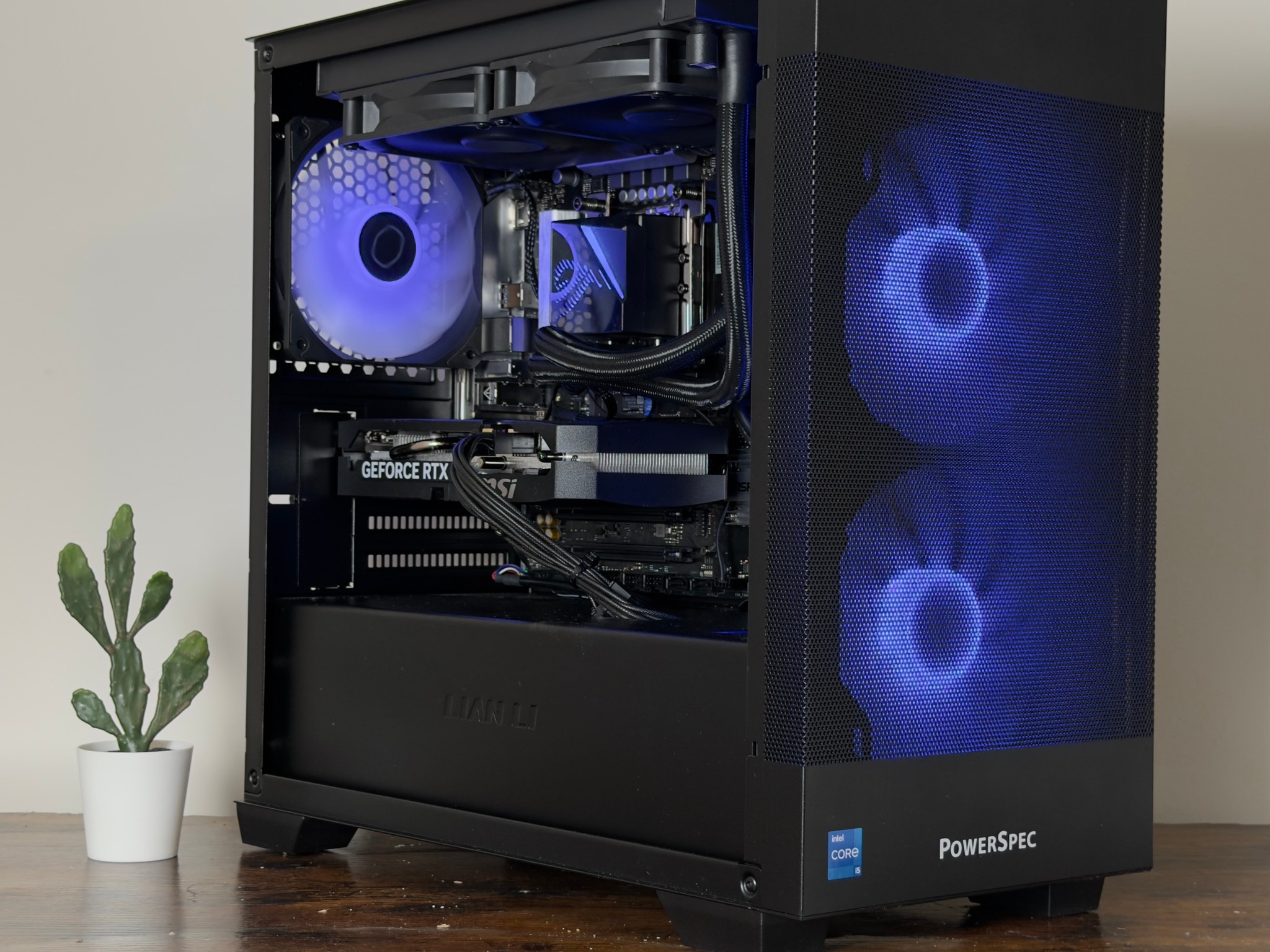 ⚫️ RTX 5060 | I5 14400F | 1TB SSD | 16gb DDR5 RAM | WATER COOLED GAMING PC ⚫️