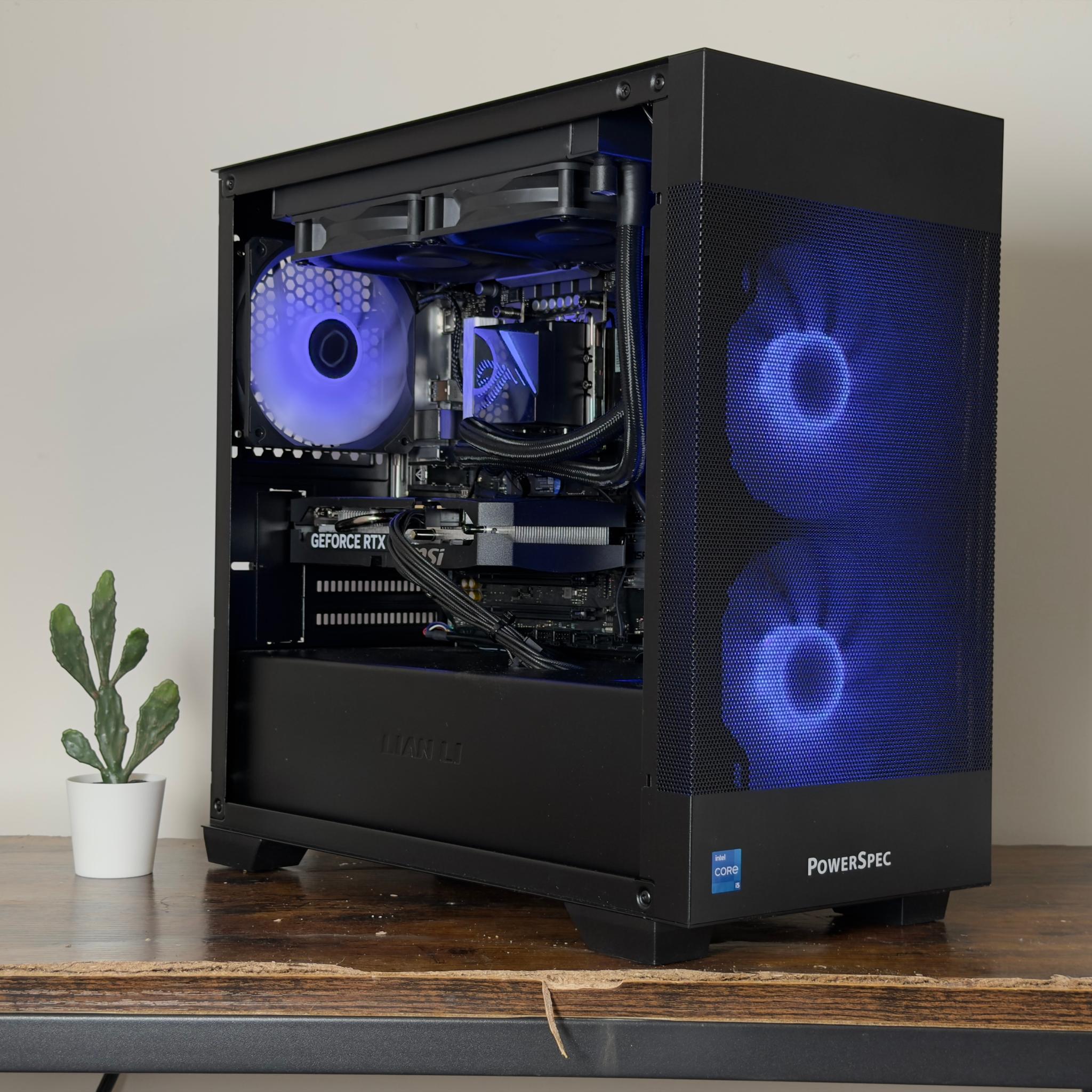 ⚫️ RTX 5060 | I5 14400F | 1TB SSD | 16gb DDR5 RAM | WATER COOLED GAMING PC ⚫️
