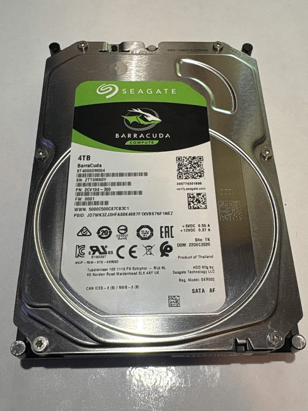Seagate Barracuda 4TB SATA Hard Drive | Tested & Healthy | Jawa