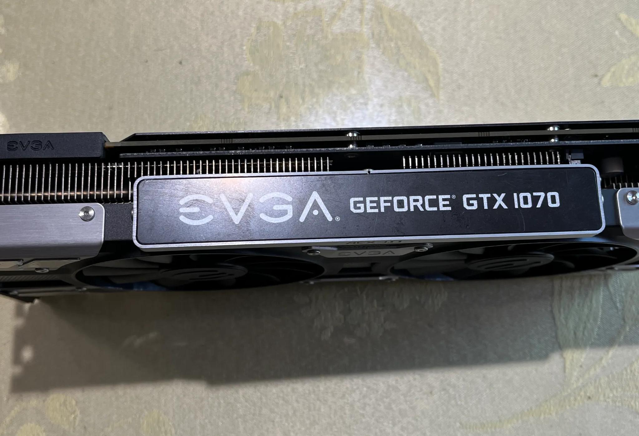 EVGA GeForce GTX 1070 SC GAMING ACX 3.0 8GB GDDR5 Graphics Card