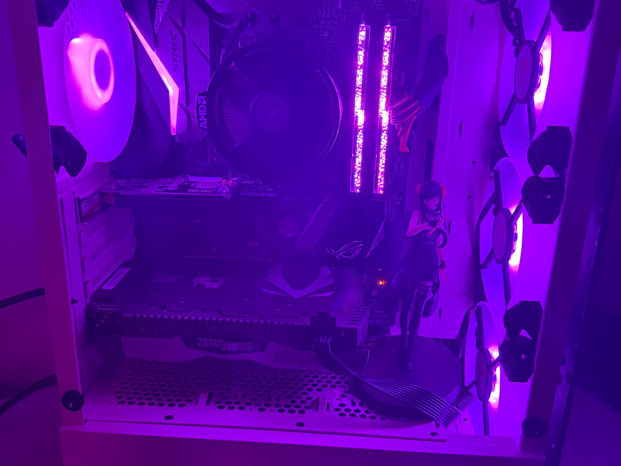 Pink Sparkle✨ Gaming PC | Ryzen 5 2600X | RTX 2060 | 16GB RAM | 120GB SSD/1.5TB HDD | Windows 11 Pro