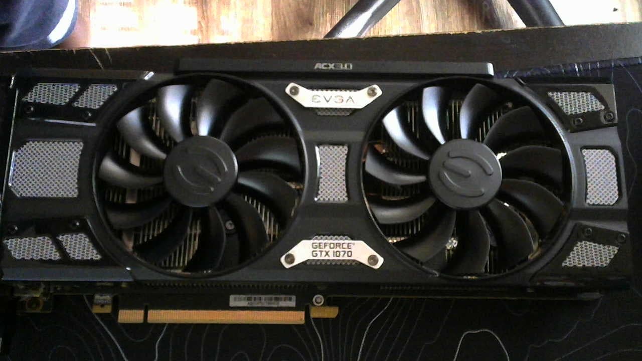 GTX 1070 GDDR5 8GB VRAM