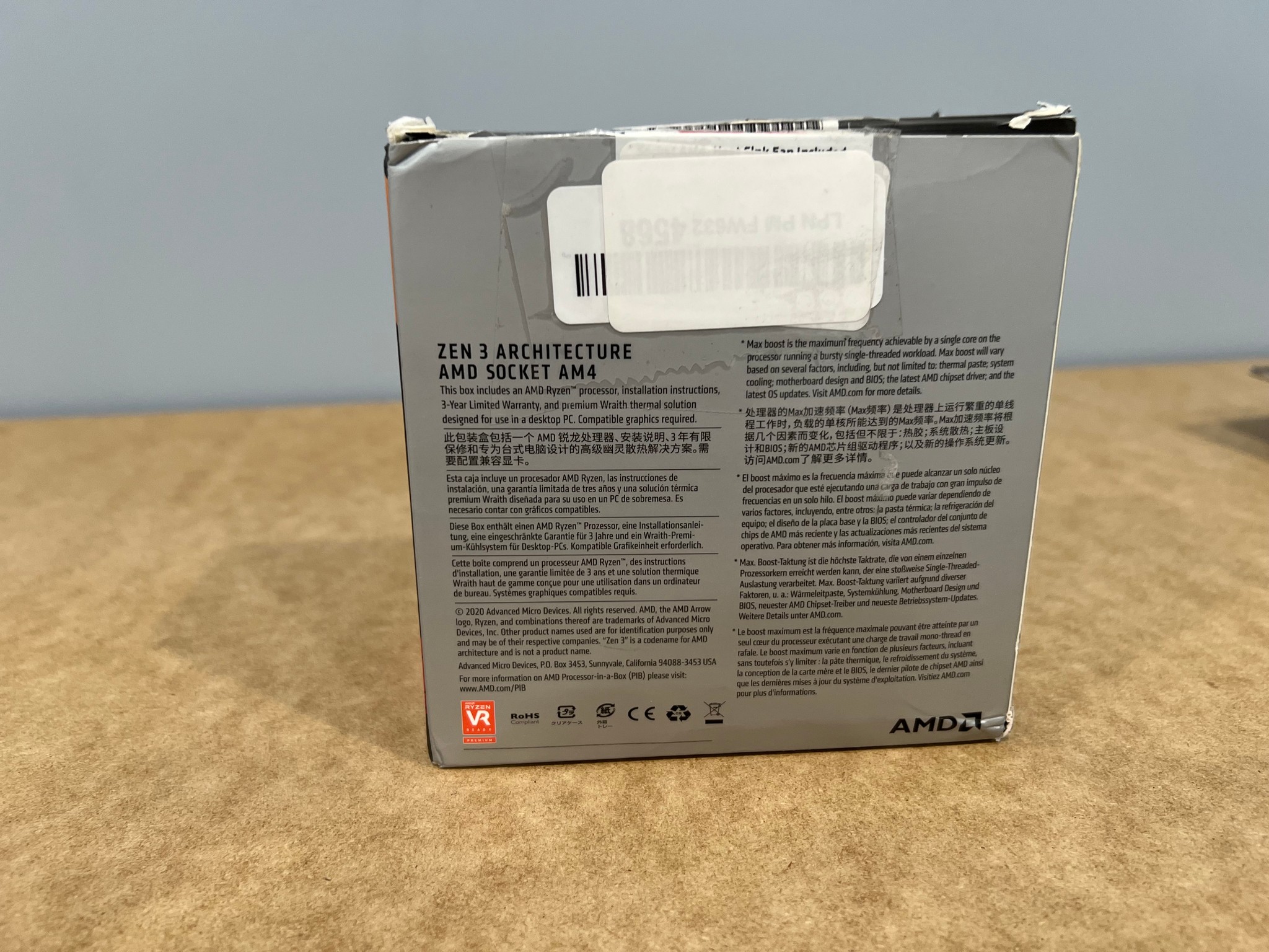AMD Ryzen 5 5600 | and wraith cooler|