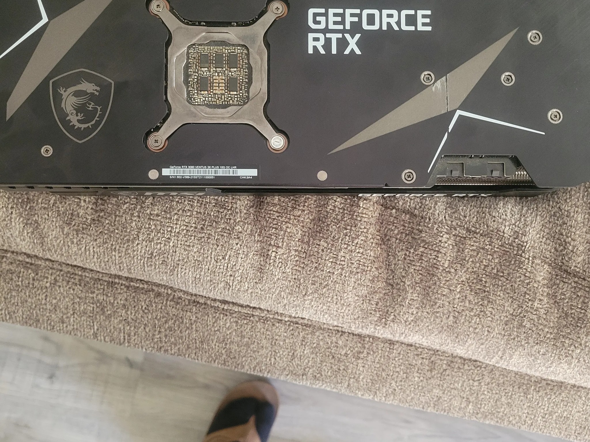 RTX 3080 MSI 12 GIG PRICED TO SELL