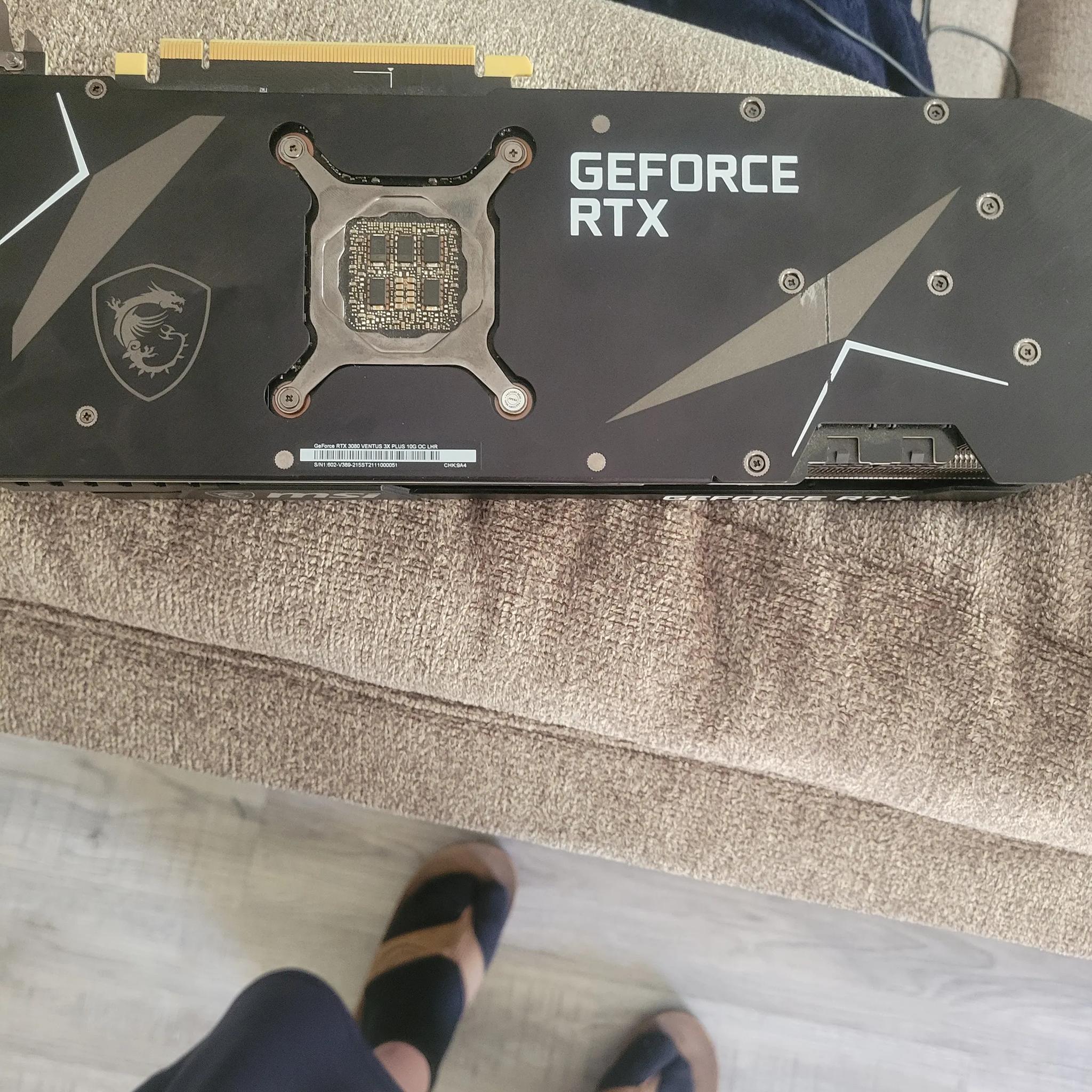 RTX 3080 MSI 12 GIG PRICED TO SELL