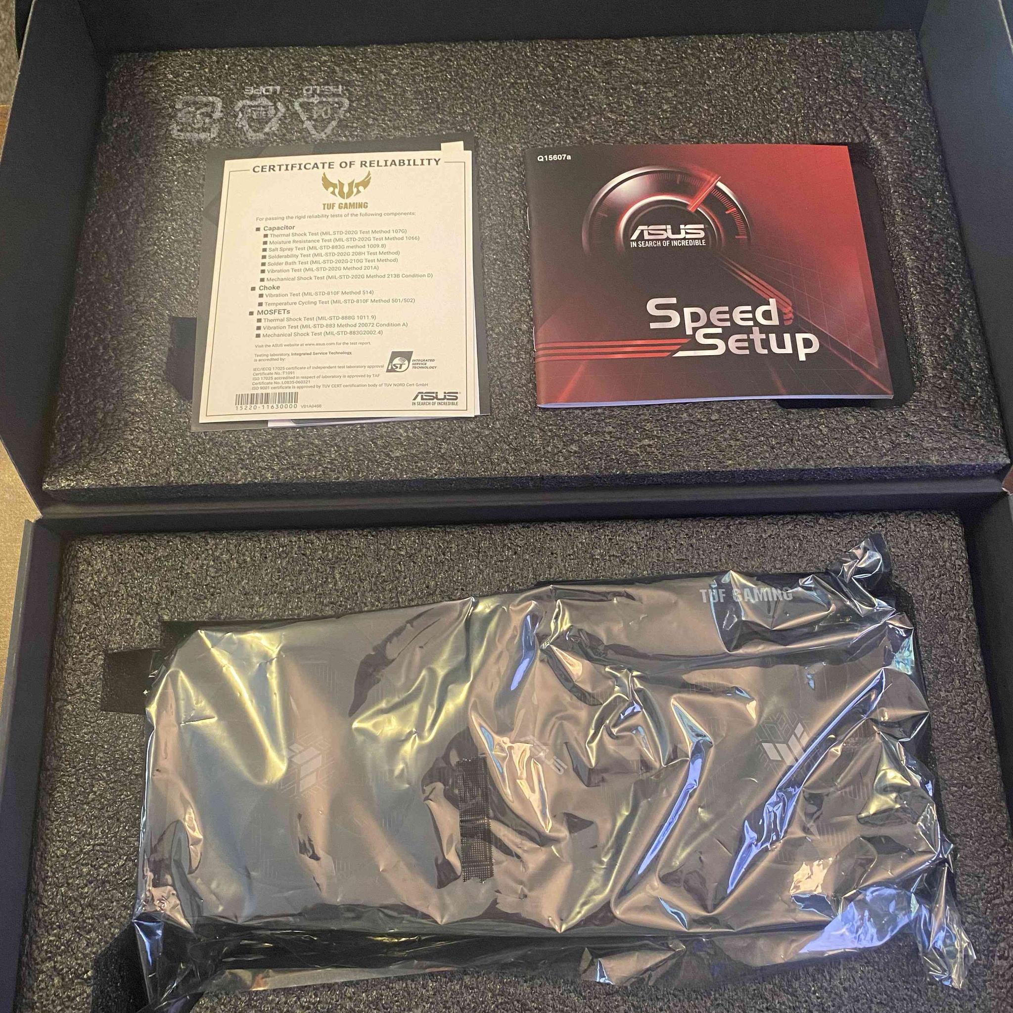 ASUS RTX 3080 TUF Gaming OC Edition 10GB