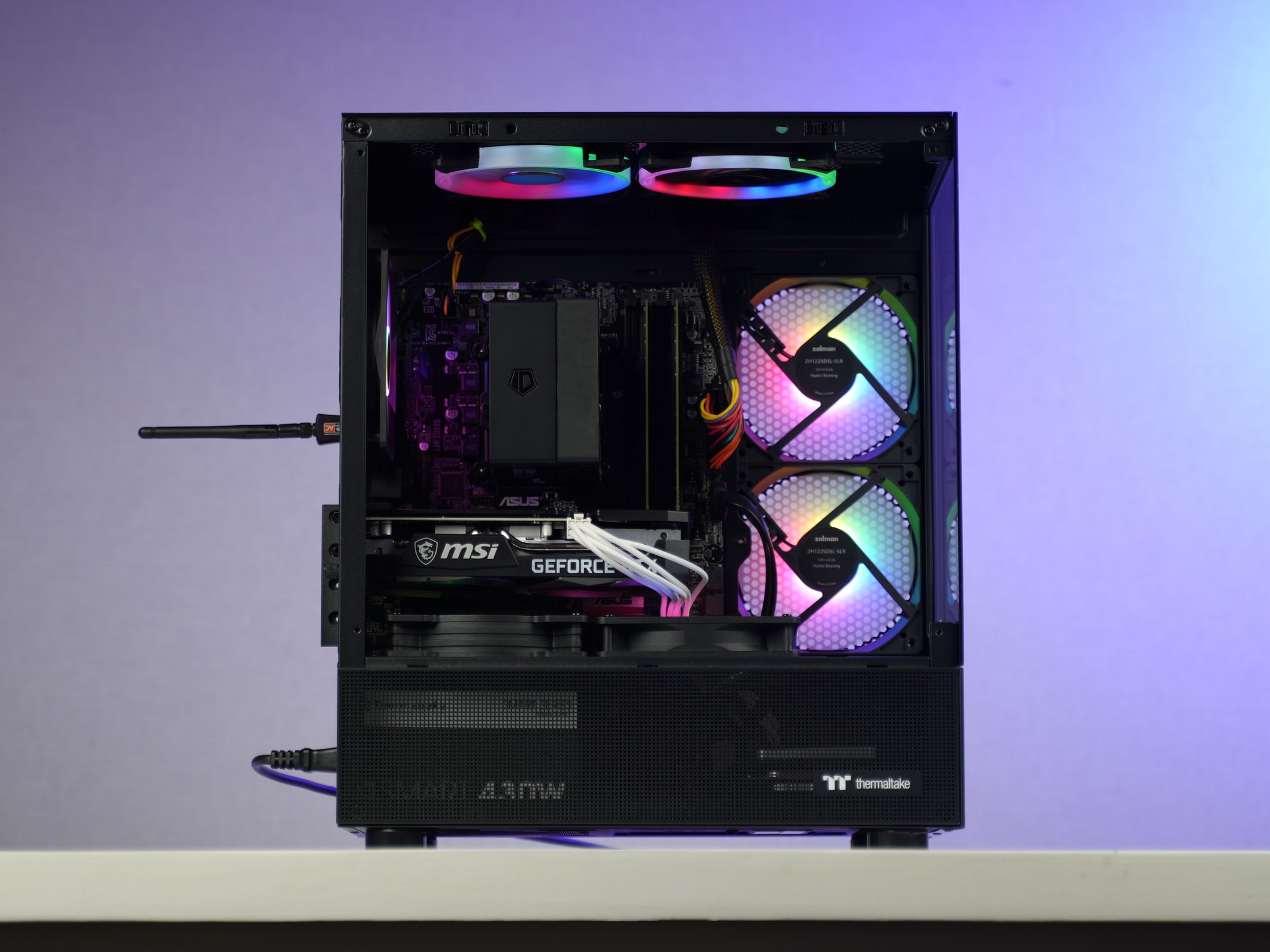“VIEWFORM” RTX 3050 Intel i7 7700 16GB 1.3TB Windows 11 Gaming PC Powerhouse